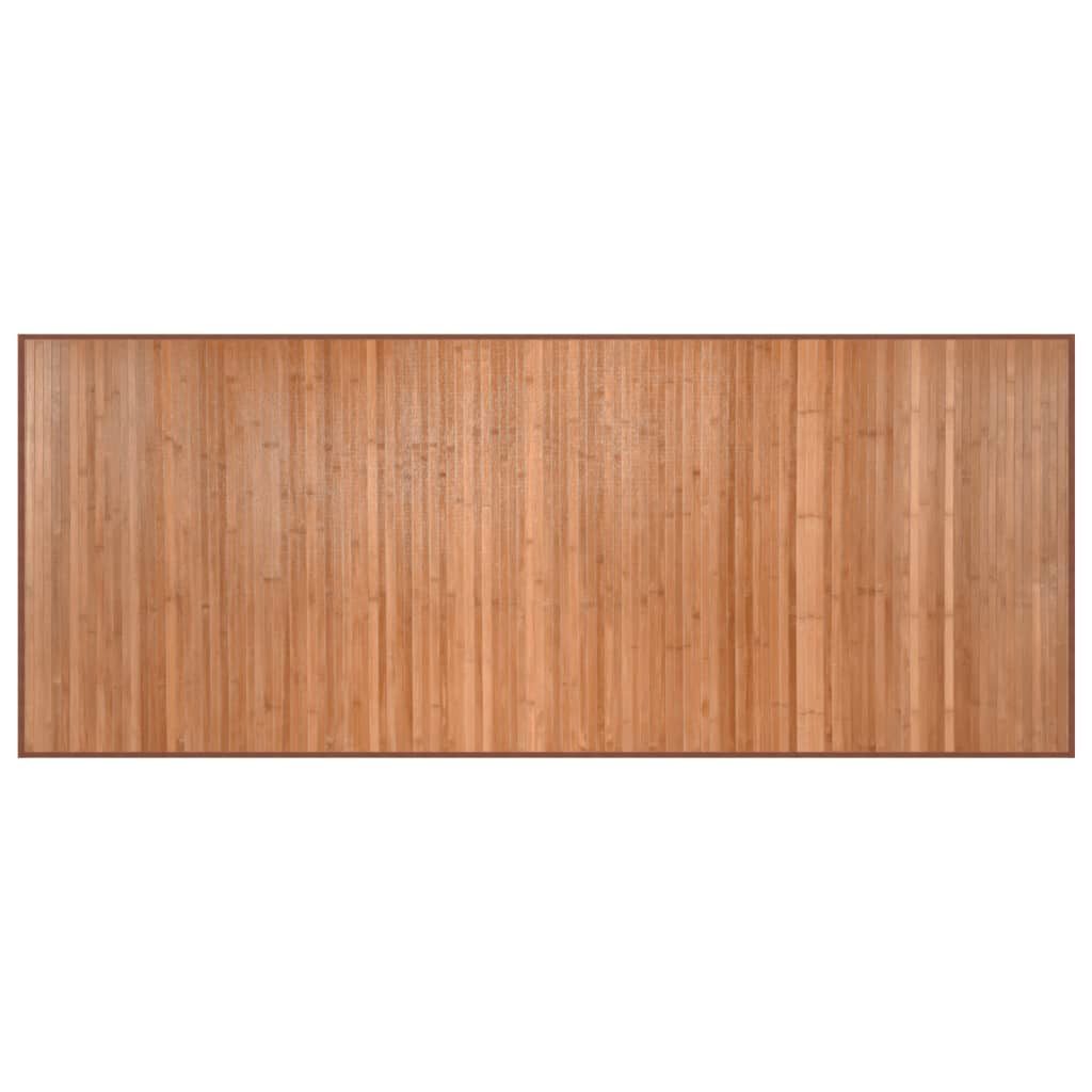 vidaXL Teppich Teppich Rechteckig Natur 80x200 cm Bambus, Rechteckig günstig online kaufen