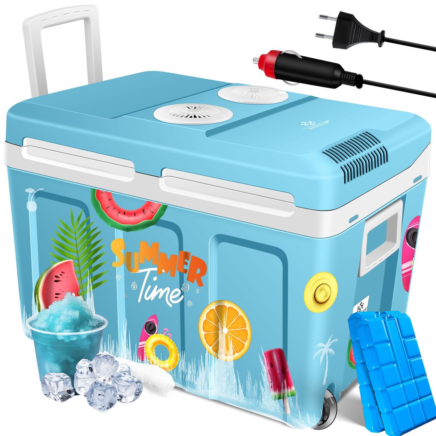 KESSER Kühlbox, 40 l, Thermo-Elektrisch Warmhalten & kühlen -18 bis 65° C für Auto & Camping