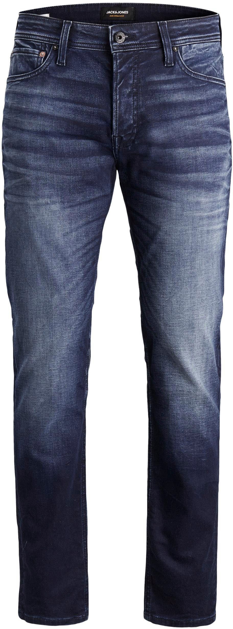 Jones blue-denim & Mike Comfort-fit-Jeans Jack