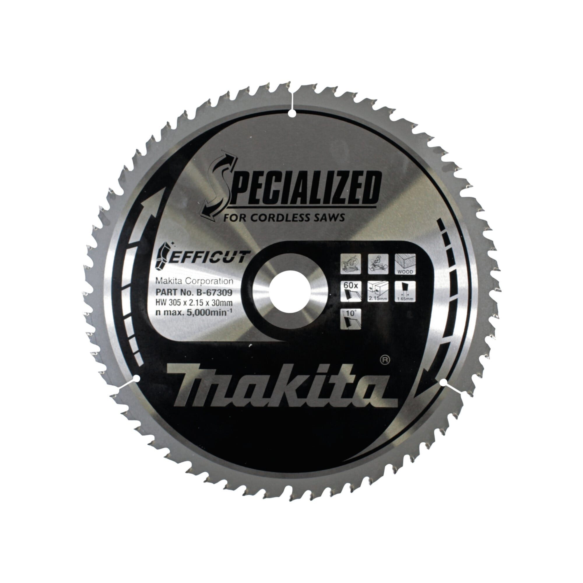 Makita Kreissägeblatt Makita EFFICUT Sägeblatt 305x30x60Z