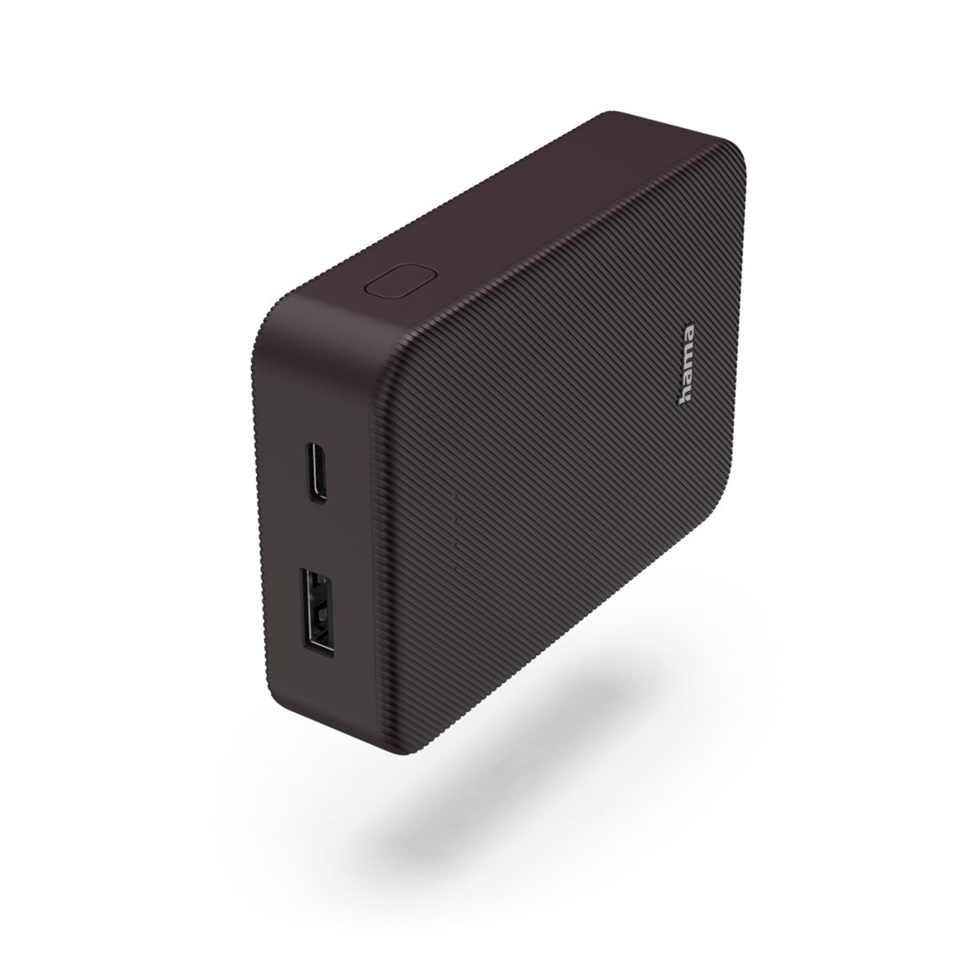 Hama Colour 10, 10000mAh, USB-C, USB-A, Pflaume Powerbank (1 St)