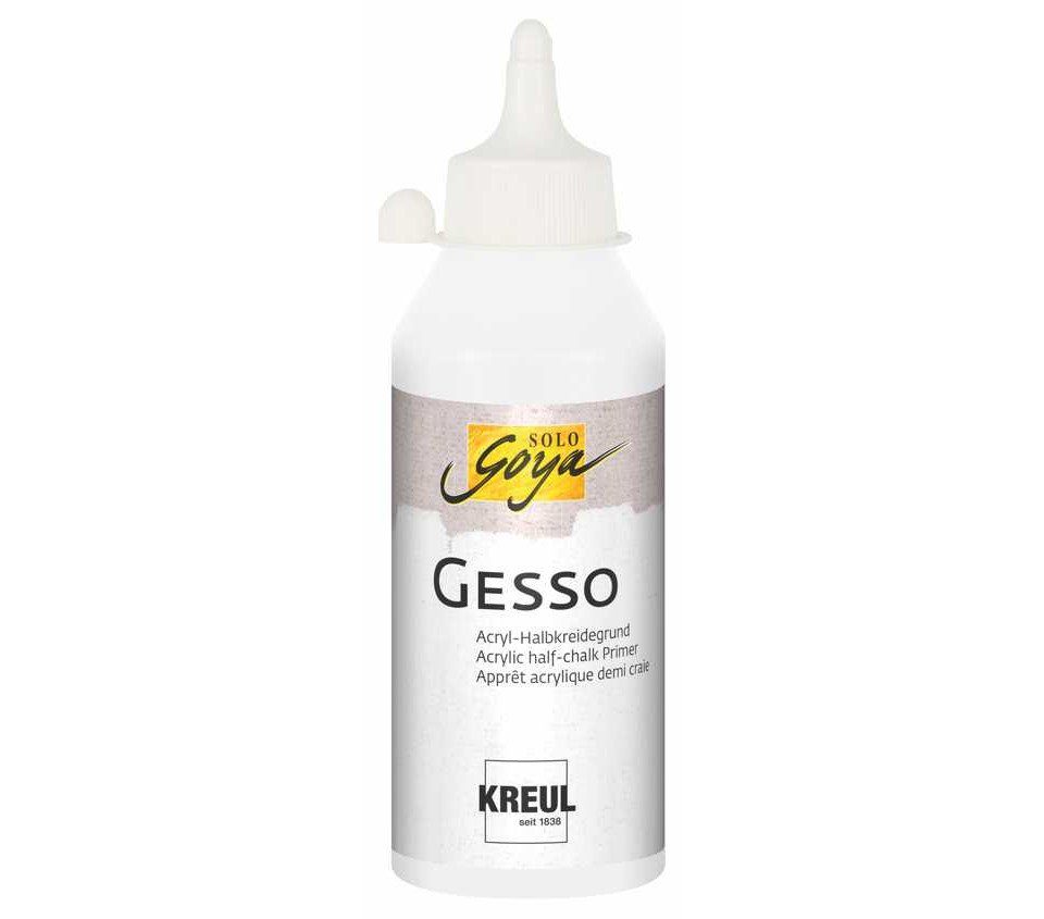 Acryl-Vorstrichgrund Kreul Solo Goya Gesso weiß 250 ml