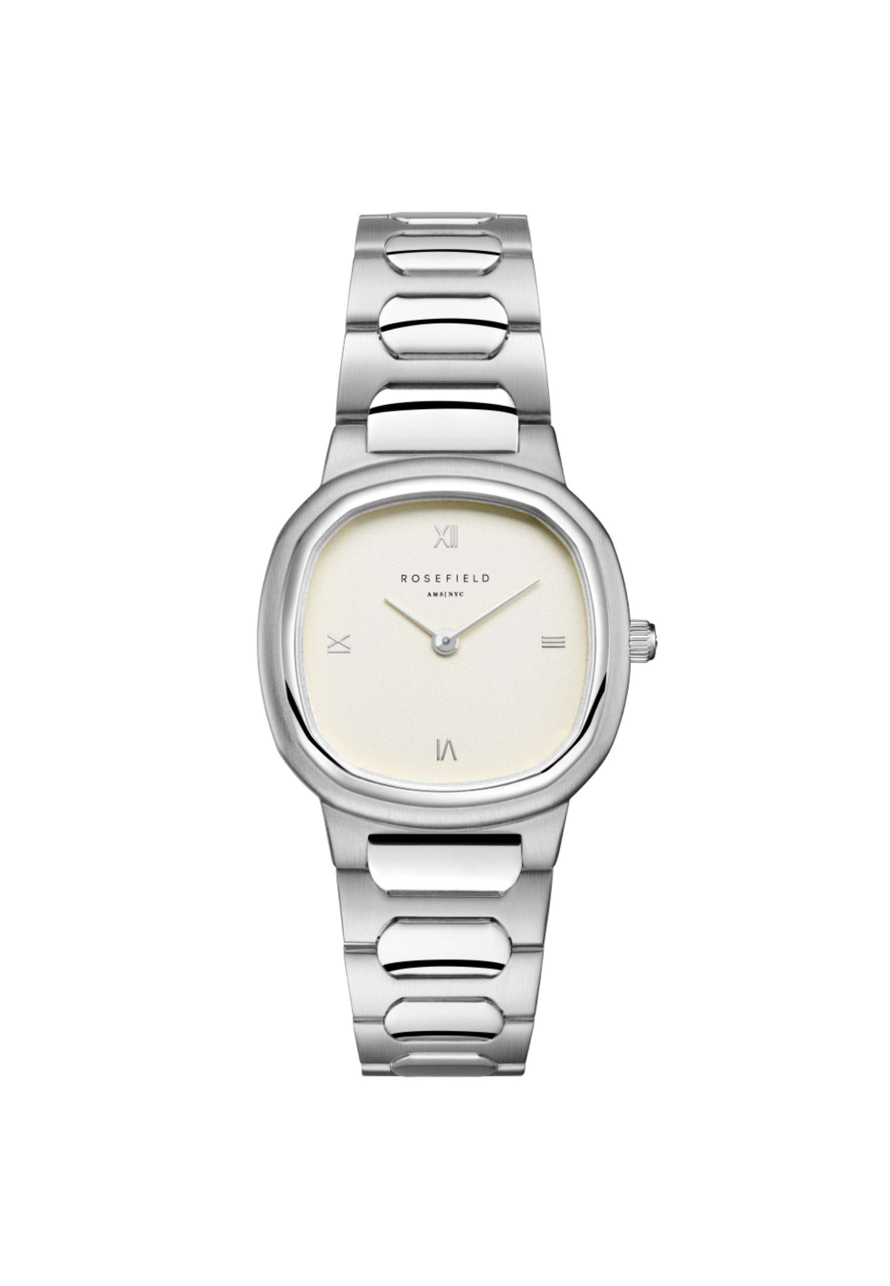 ROSEFIELD Quarzuhr ROSEFIELD Damenuhr Gaia 30mm Silberfarben