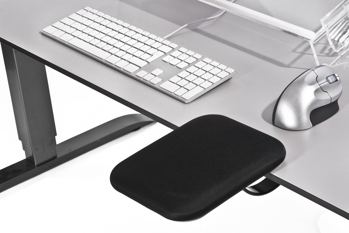 IOE Armlehne IO-REST Tischlehne HANDY MOUSE Stoff Lycra schwarz