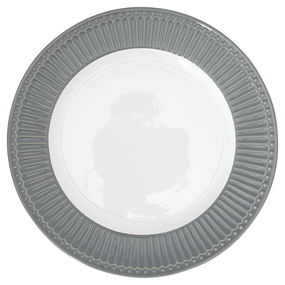 Greengate Тарілка обідня Alice Тарілка обідня stone grey 26,5 cm
