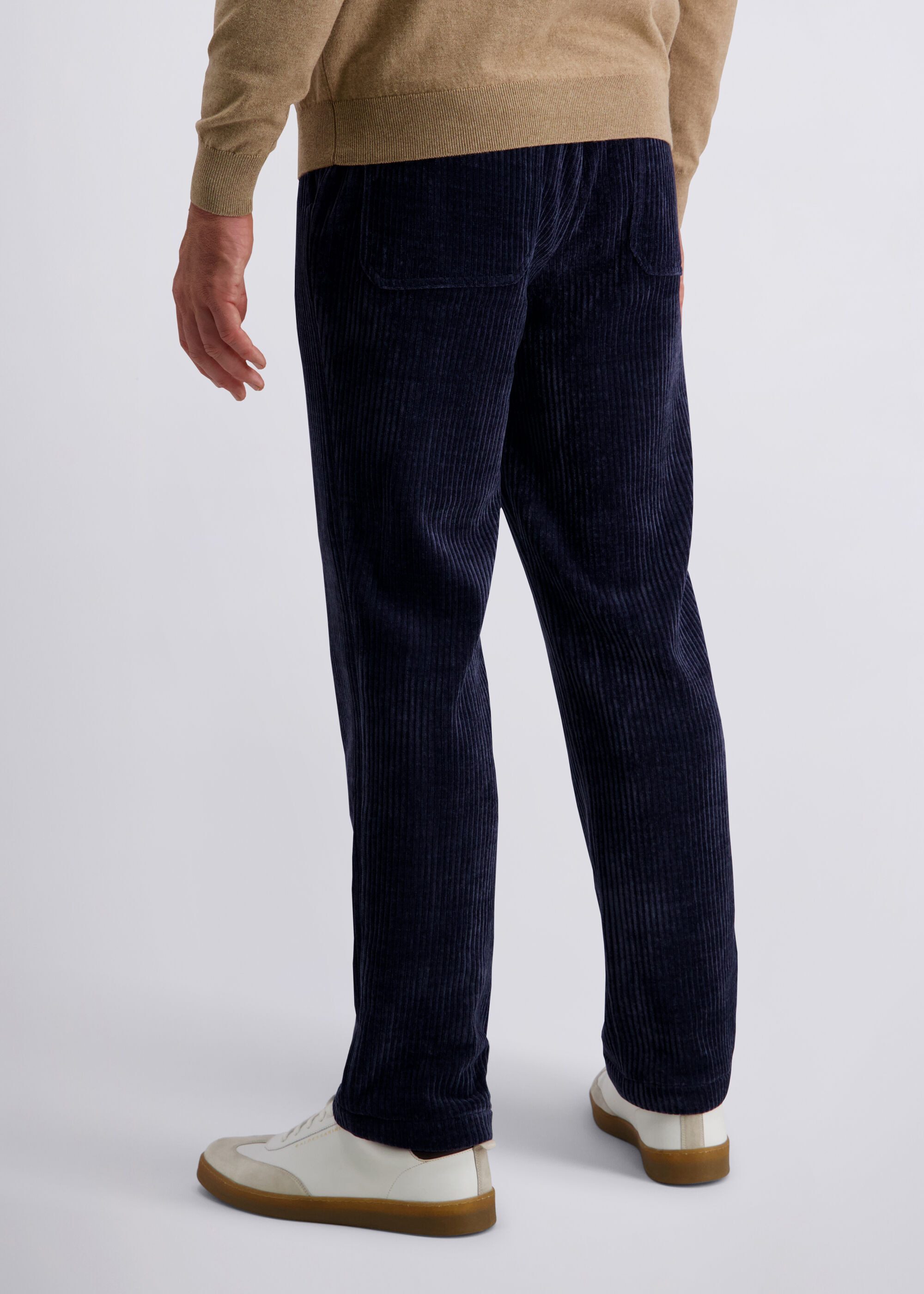 Pierre Cardin Anzughose Rick (1-tlg) mit abgestepptem Saum
