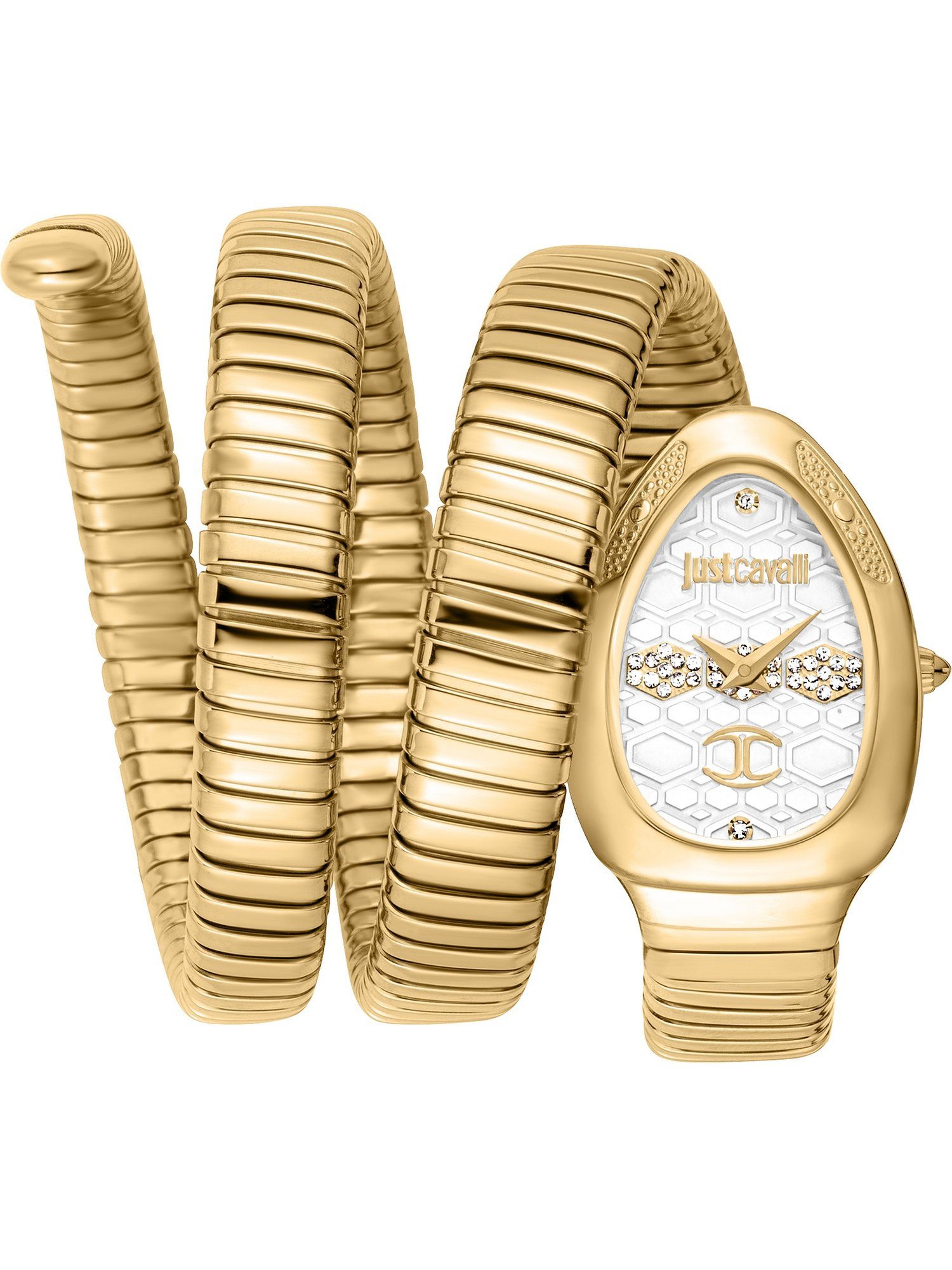 Just Cavalli Chronograph Just Cavalli Damen-Uhren Analog Quarz, Klassikuhr