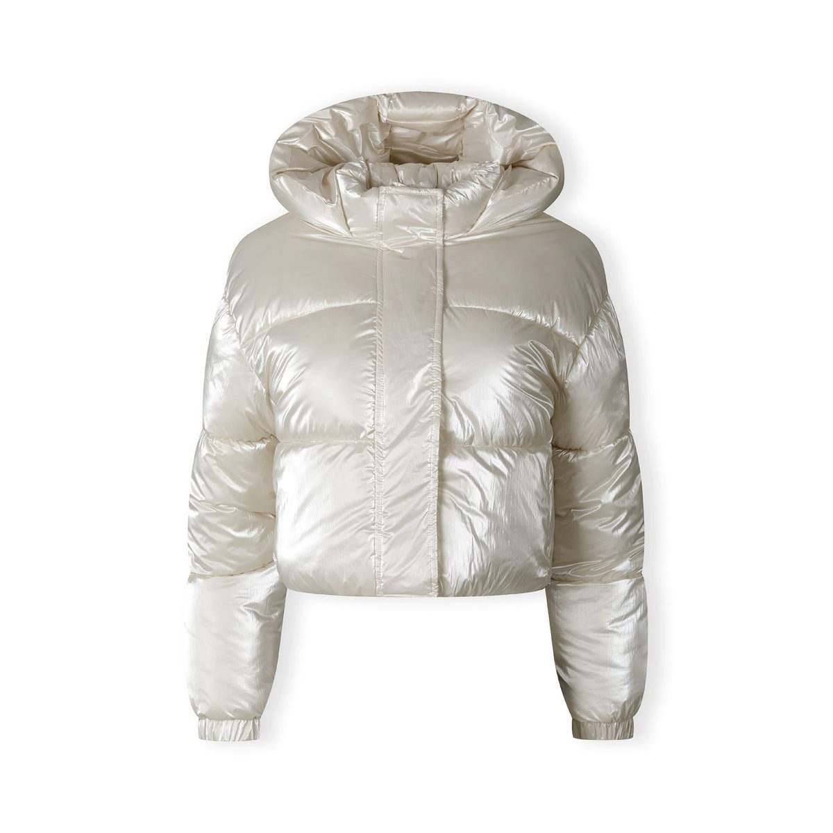 MINOTI Steppjacke für Damen, kurz, mit Kapuze Druckknopfblende