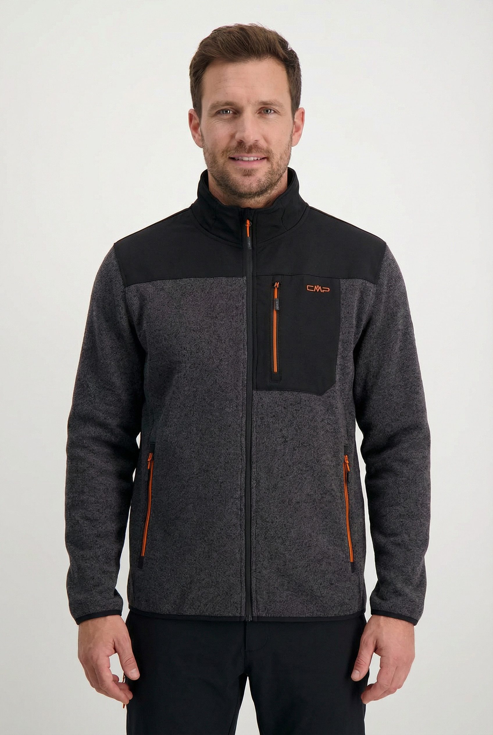CMP Strickfleecejacke Übergangsjacke für Erwachsene