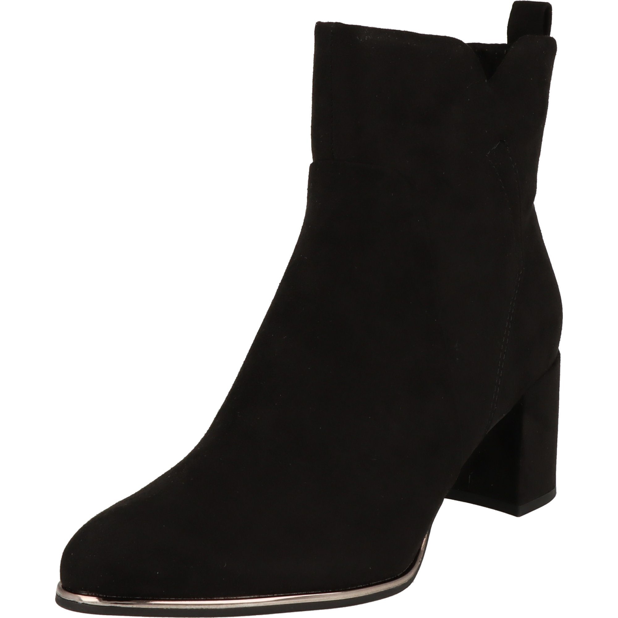 MARCO TOZZI 2-25095-41 Damen Schuhe elegante High-Heel-Stiefelette Reißverschluss Black