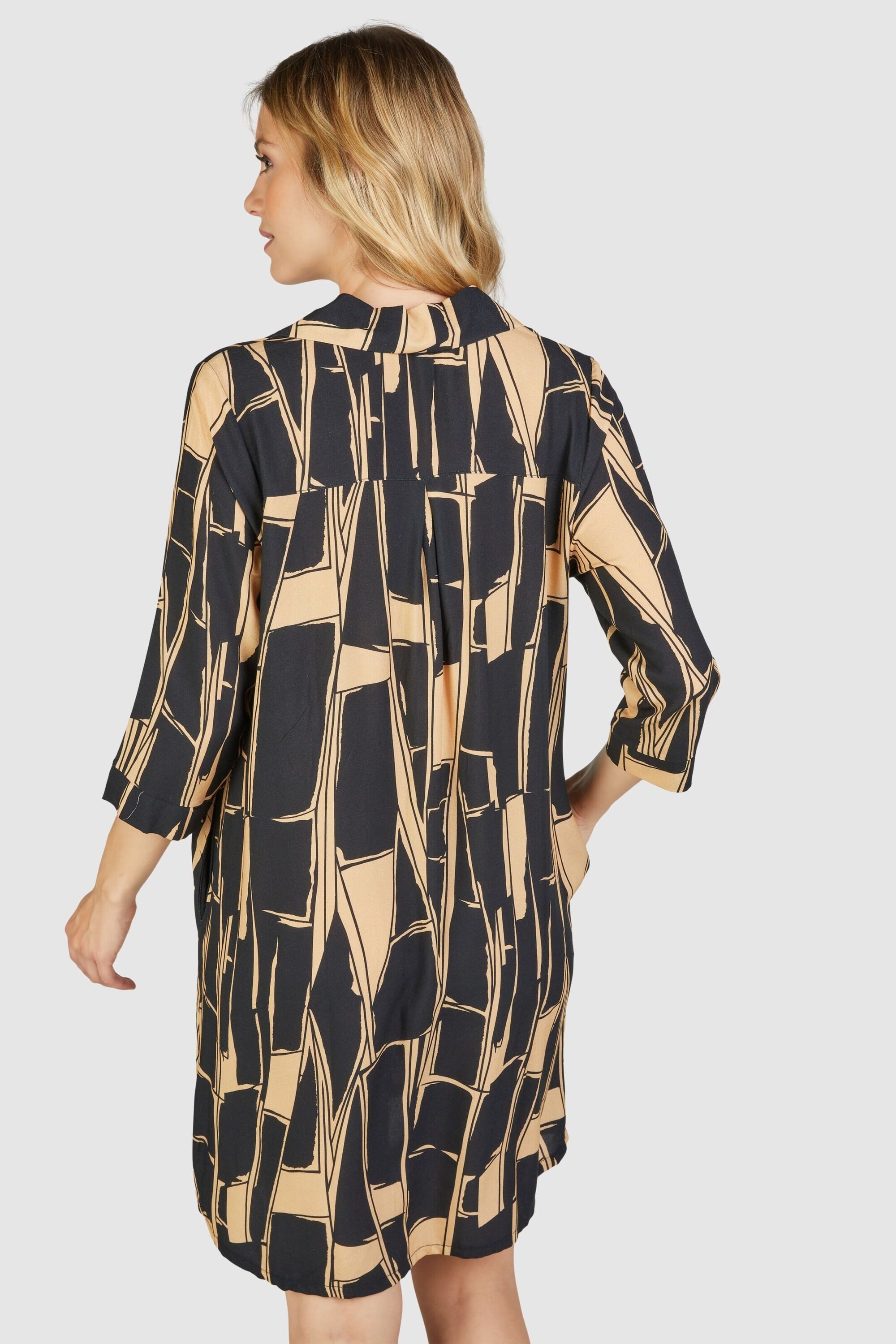 NAVIGAZIONE Jerseykleid (1-tlg) mit modernen geometrischen Muster
