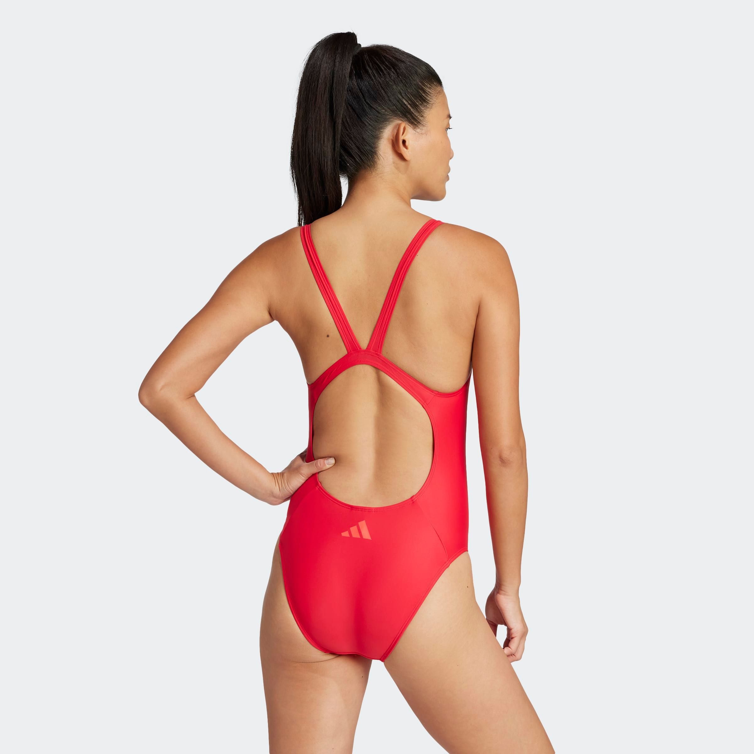 adidas Performance Badeanzug 3S MID SUIT sportlicher Schnitt, stretchiges, chlorresistentes Material