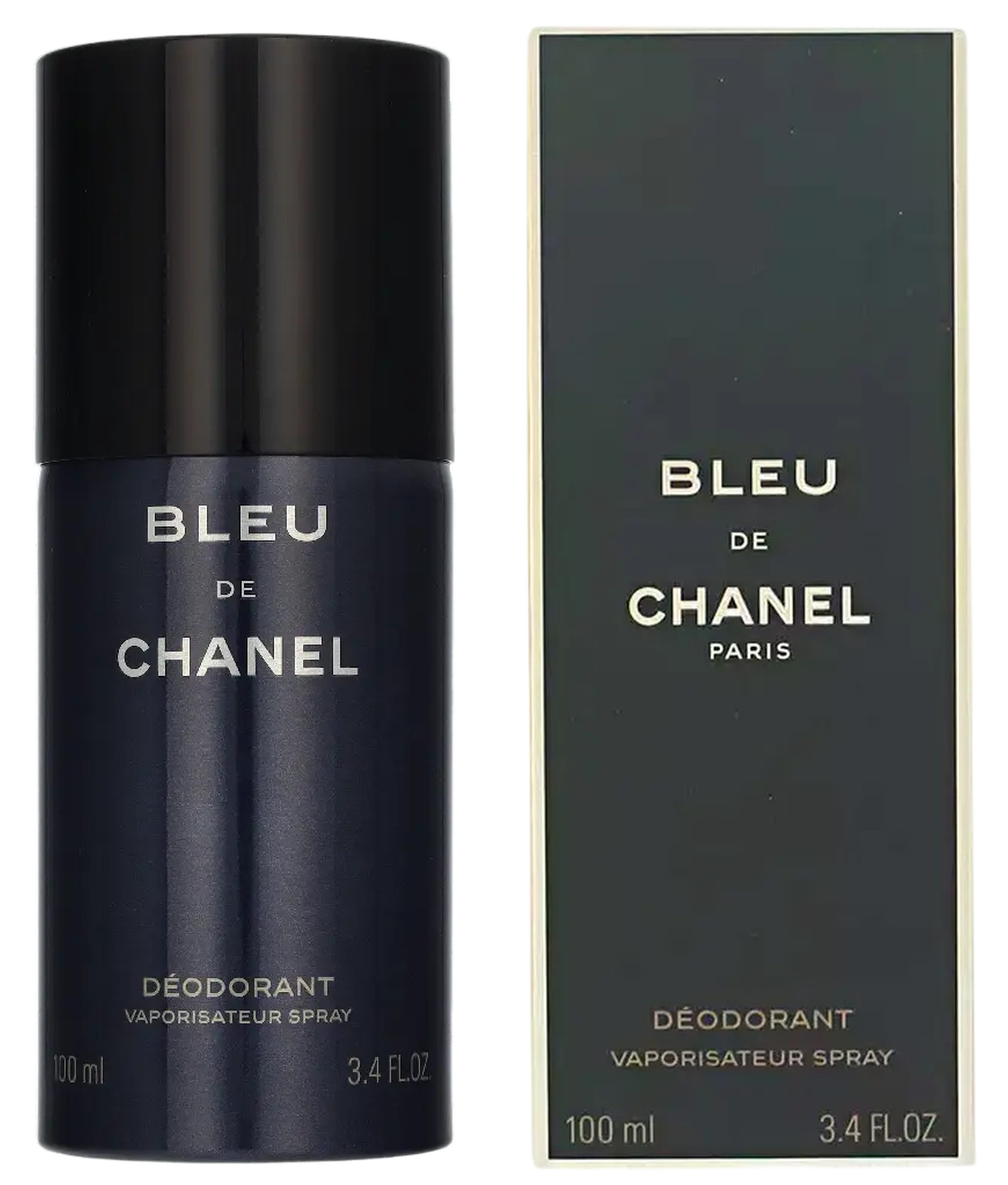 CHANEL Deo-Zerstäuber Bleu Herren Deodorant Spray, Holzig-aromatischer Duft mit Zitrus, Ingwer und Zedernholz