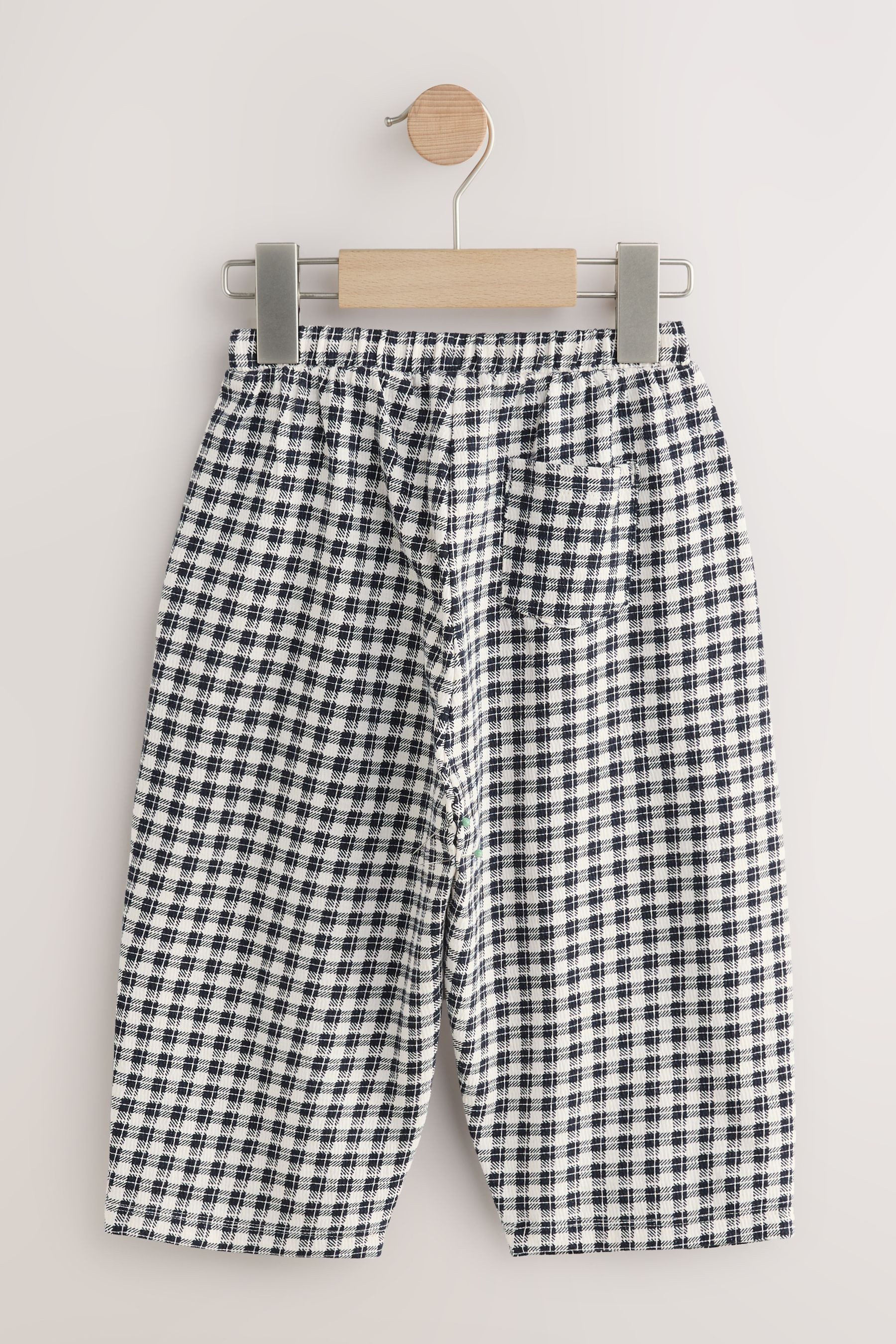 Next Schlupfhose Strukturierte Hose mit weitem günstig online kaufen