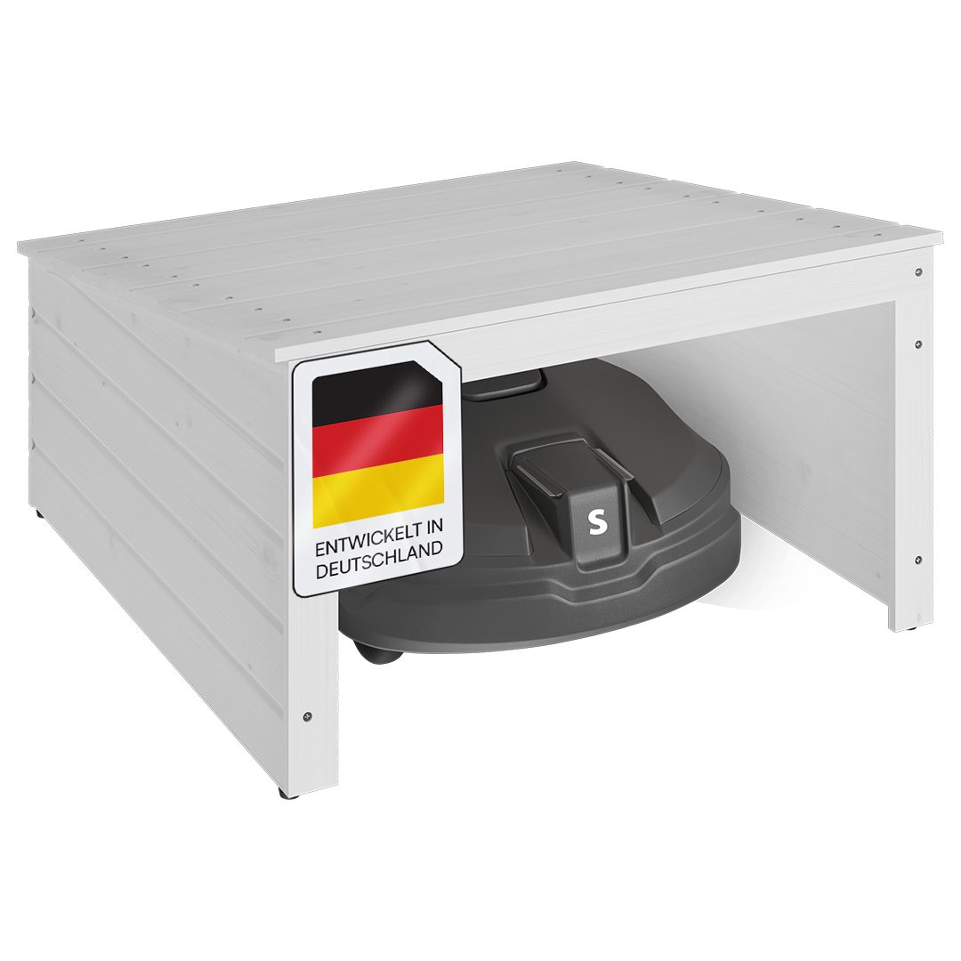 STEELSØN Mähroboter-Garage Merope, mit Pultdach, Holz, günstig online kaufen