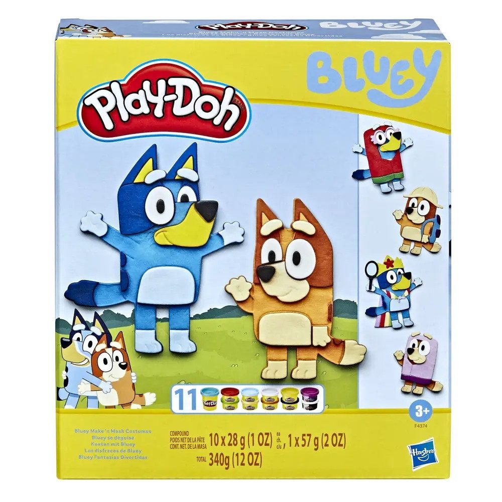 Hasbro Knete Play-Doh Kneten Mit Bluey