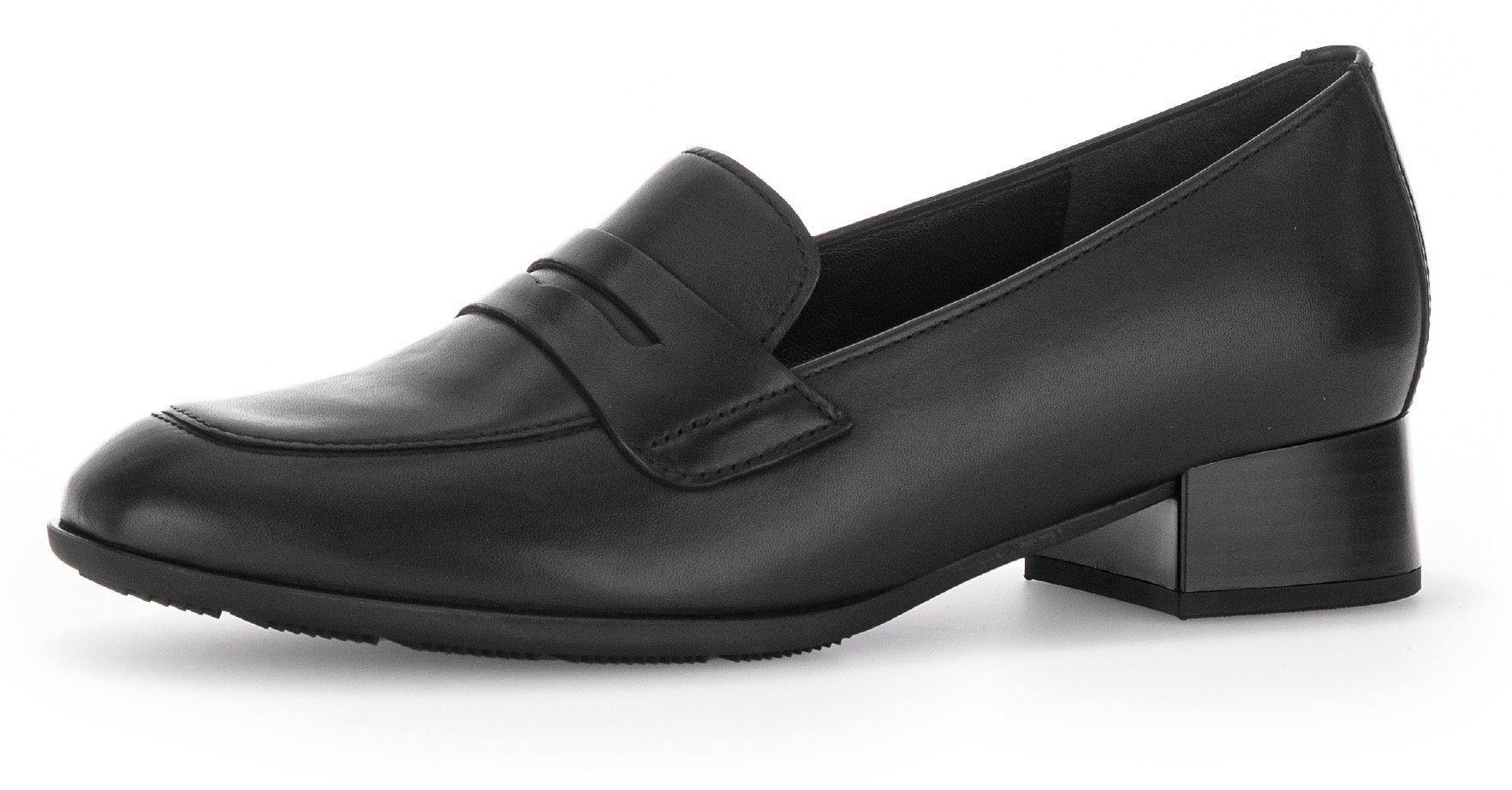 Gabor Slipper mit Zierriegel schwarz | Pumps