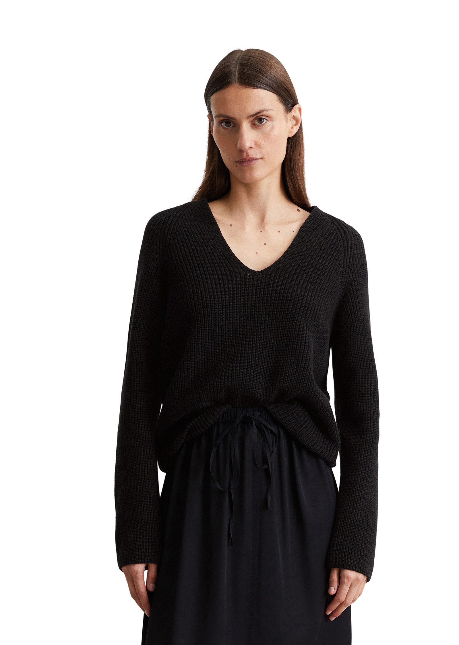 Marc O'Polo Strickpullover aus softem Baumwoll-Garn günstig online kaufen