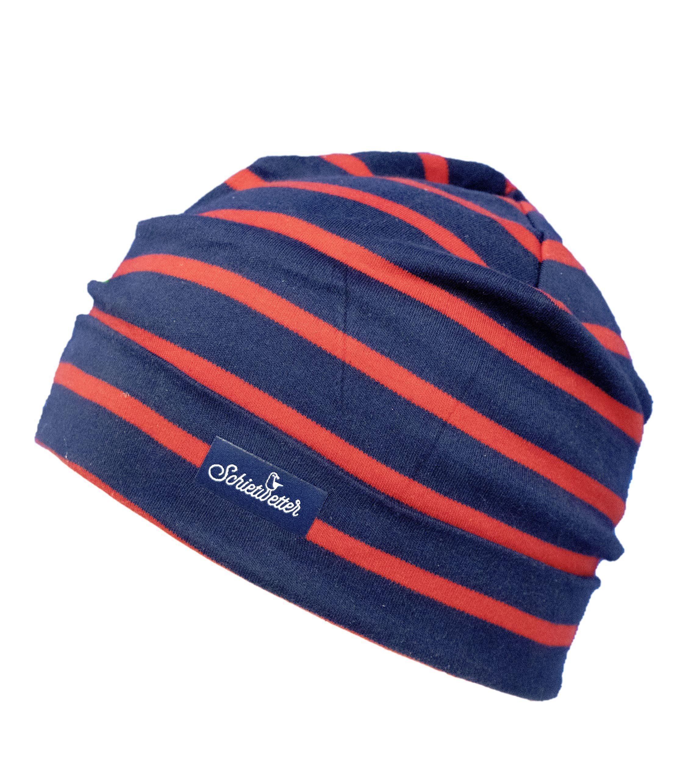 Schietwetter Beanie Accessoire dehnbar, gestreift, maritim (null)