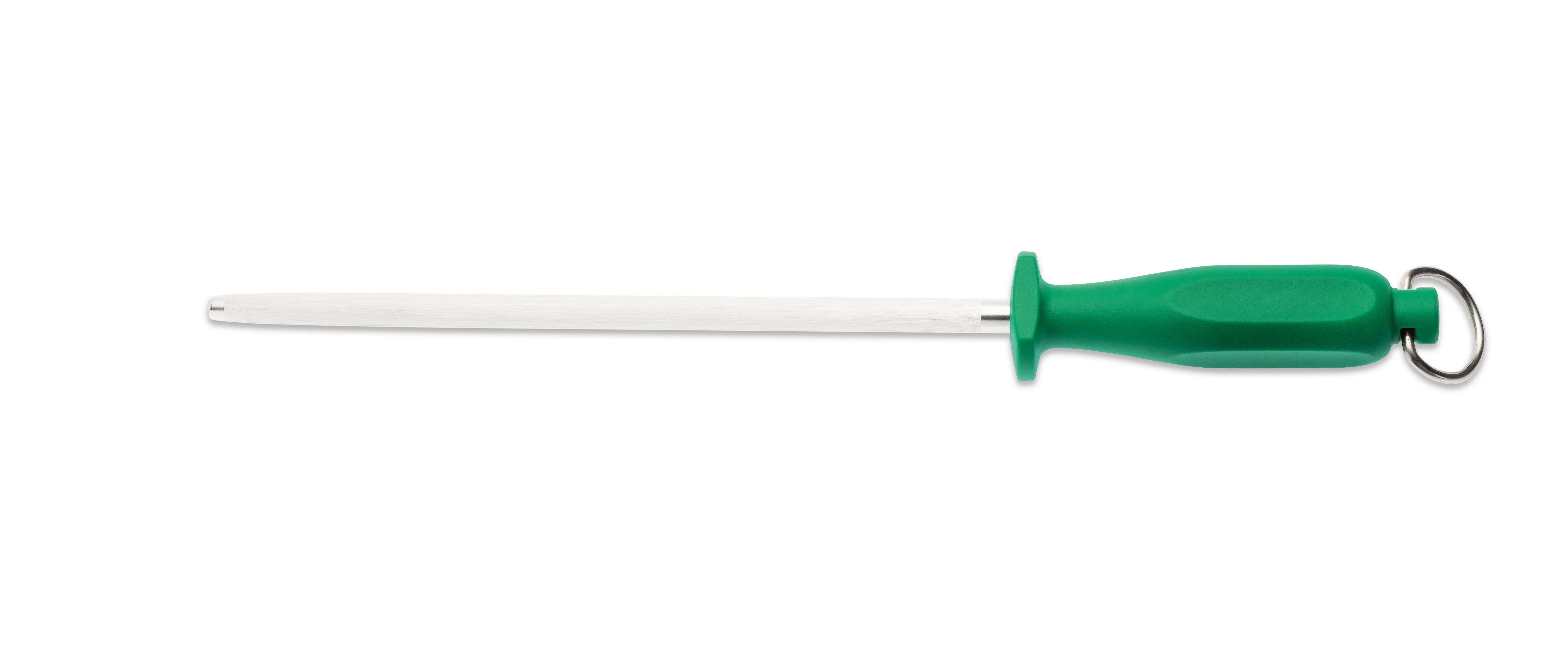 GIESSER Ножіschärfer Abziehstahl Profil rund 23 - 36 cm, Mittelfeiner Zug - Verzahnung 6-7 Züge pro mm