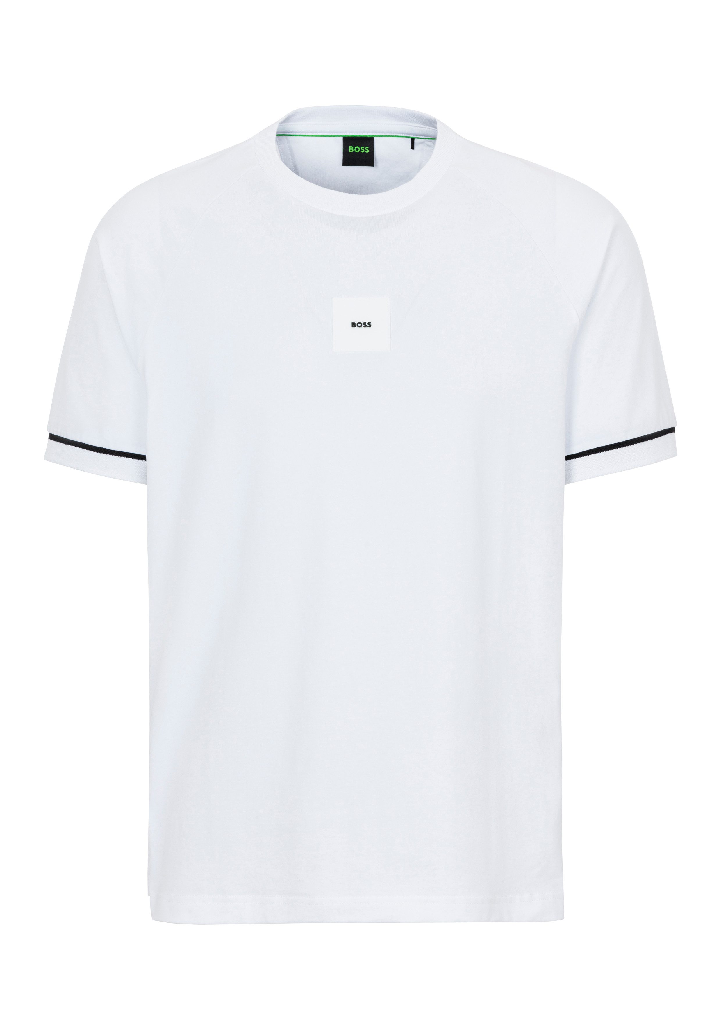 BOSS GREEN T-Shirt Tee Rib AC günstig online kaufen