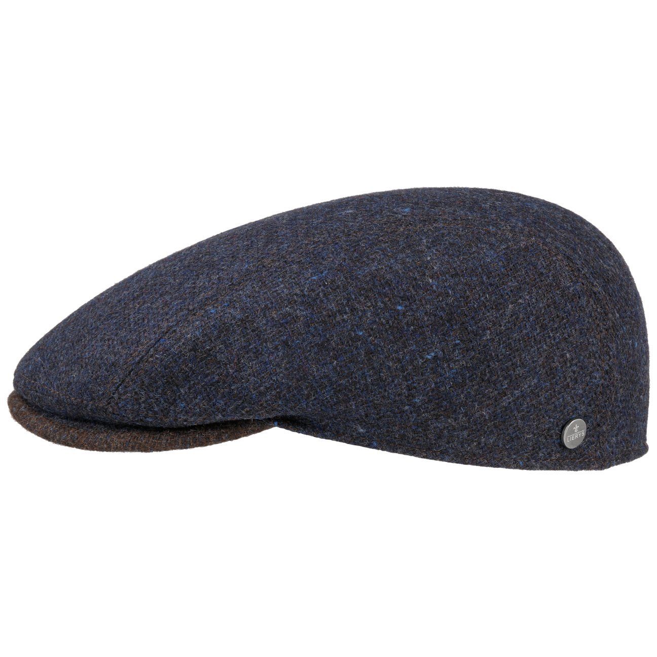 Lierys Flat Cap (1-St) Schirmmütze mit Schirm, Made in the EU dunkelblau