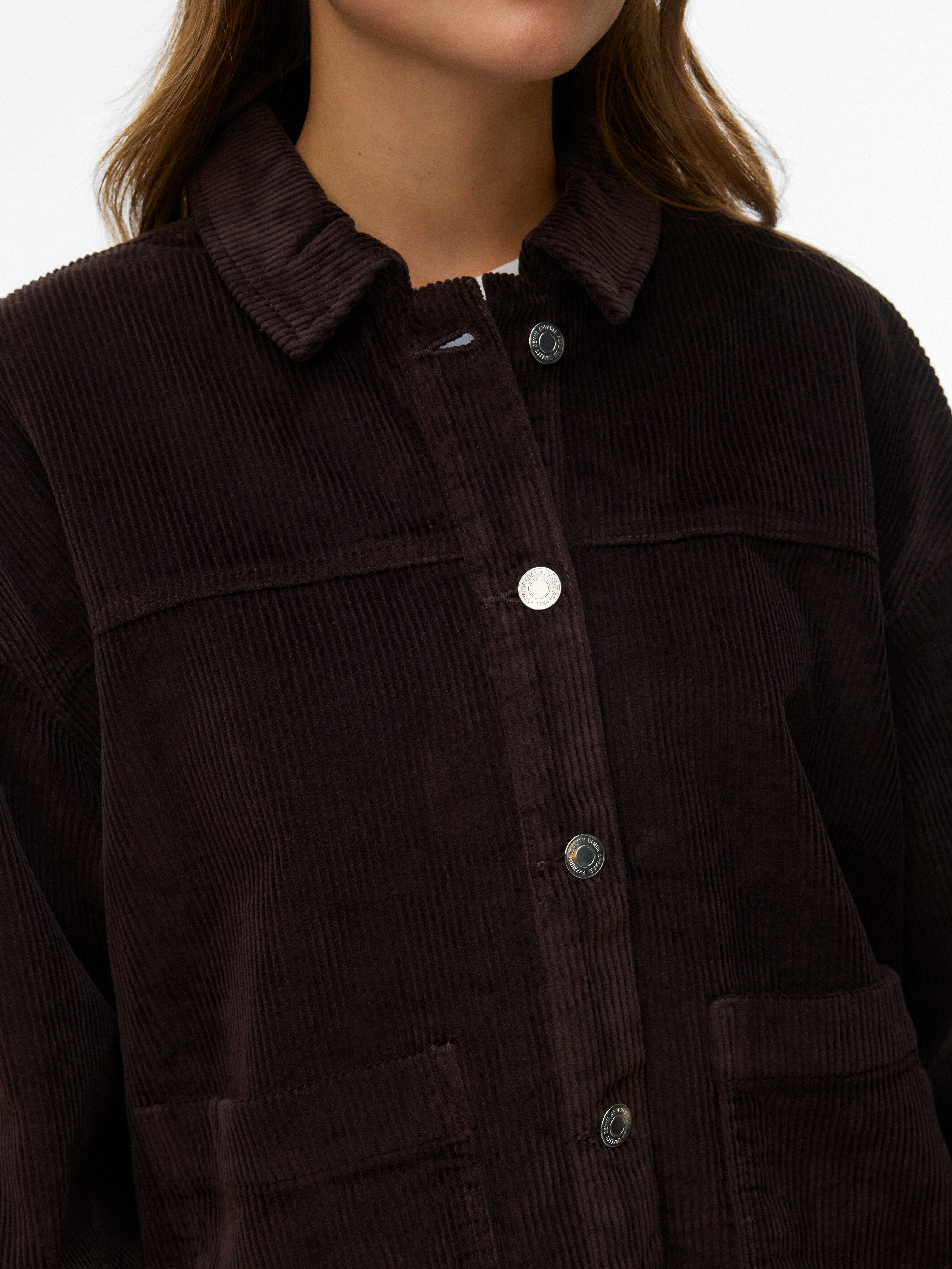 Vero Moda Cordjacke VMJAMIE LS CORDUROY SHACKET MIX NOOS Baumwolle – Bild 3 von 5