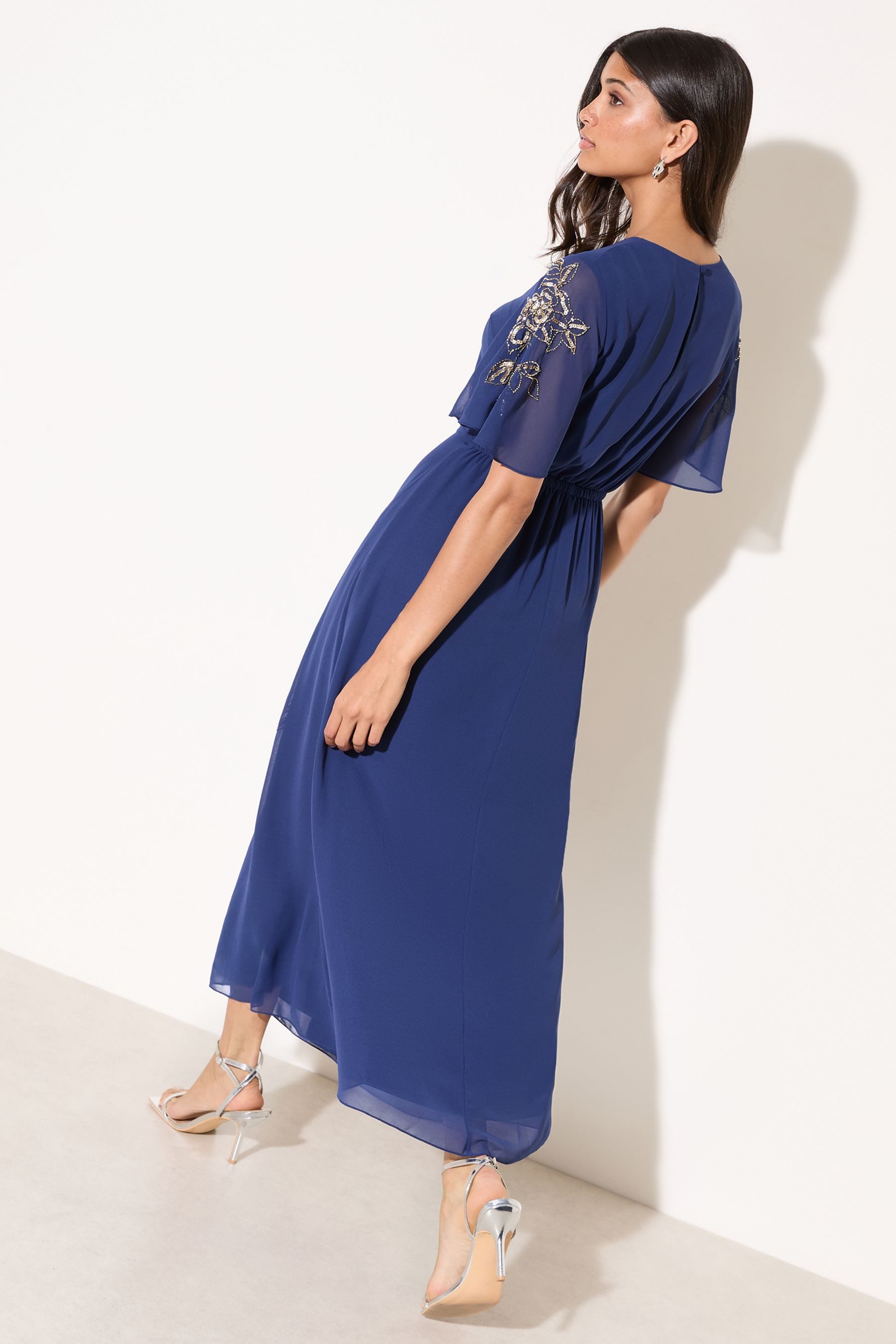 Friends Like These Midikleid Friends Like These Kurzarm-Midikleid, Regular günstig online kaufen