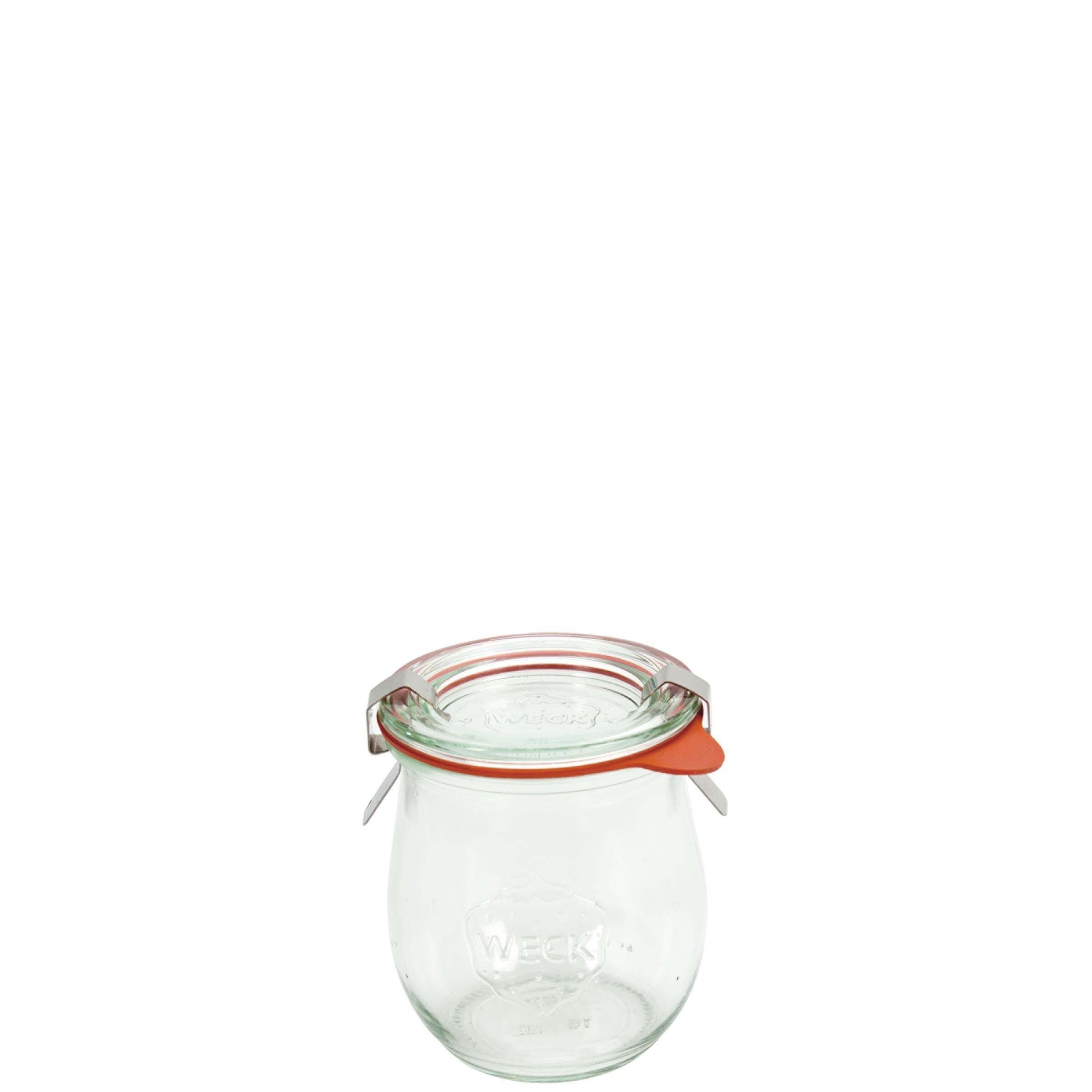 BUTLERS Einmachglas 220ml, 6x WECK Einkochgläser Mini-Tulpenform Glas