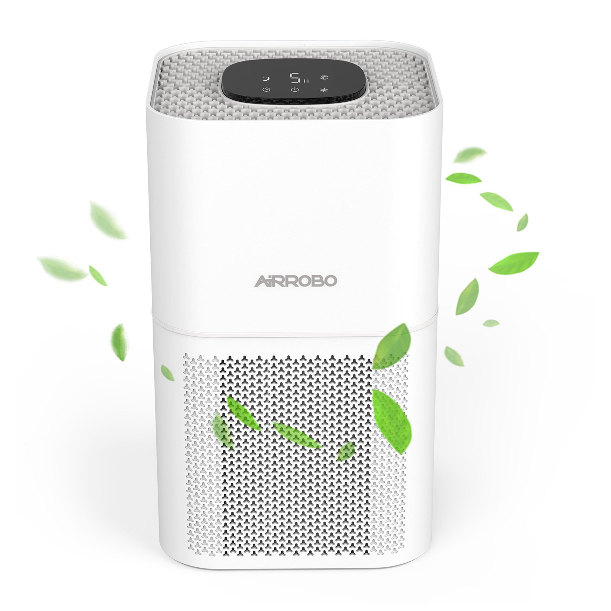 AIRROBO Luftreiniger Reinigt Räume bis zu 430 ft2 (40 m2),den Lärm auf nur  20.2 dB, für 40 m² Räume