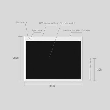 GelldG Zaubertafel LCD-Schreibtafel für Erwachsene und Kinder 16 Zoll Zeichentafeln