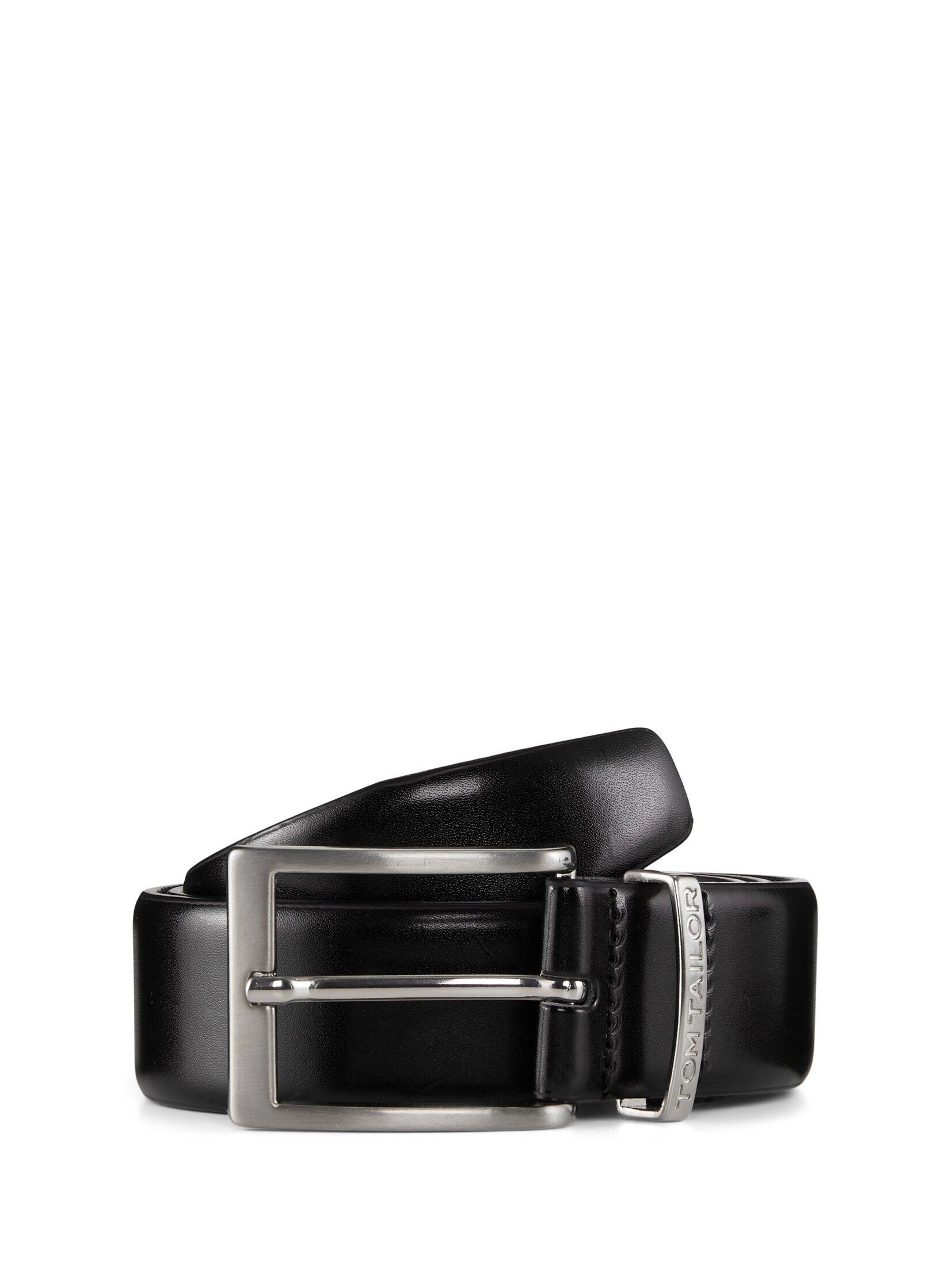 TOM TAILOR Ledergürtel Belts TTBILL Gürtel mit eckiger Dornschließe günstig online kaufen