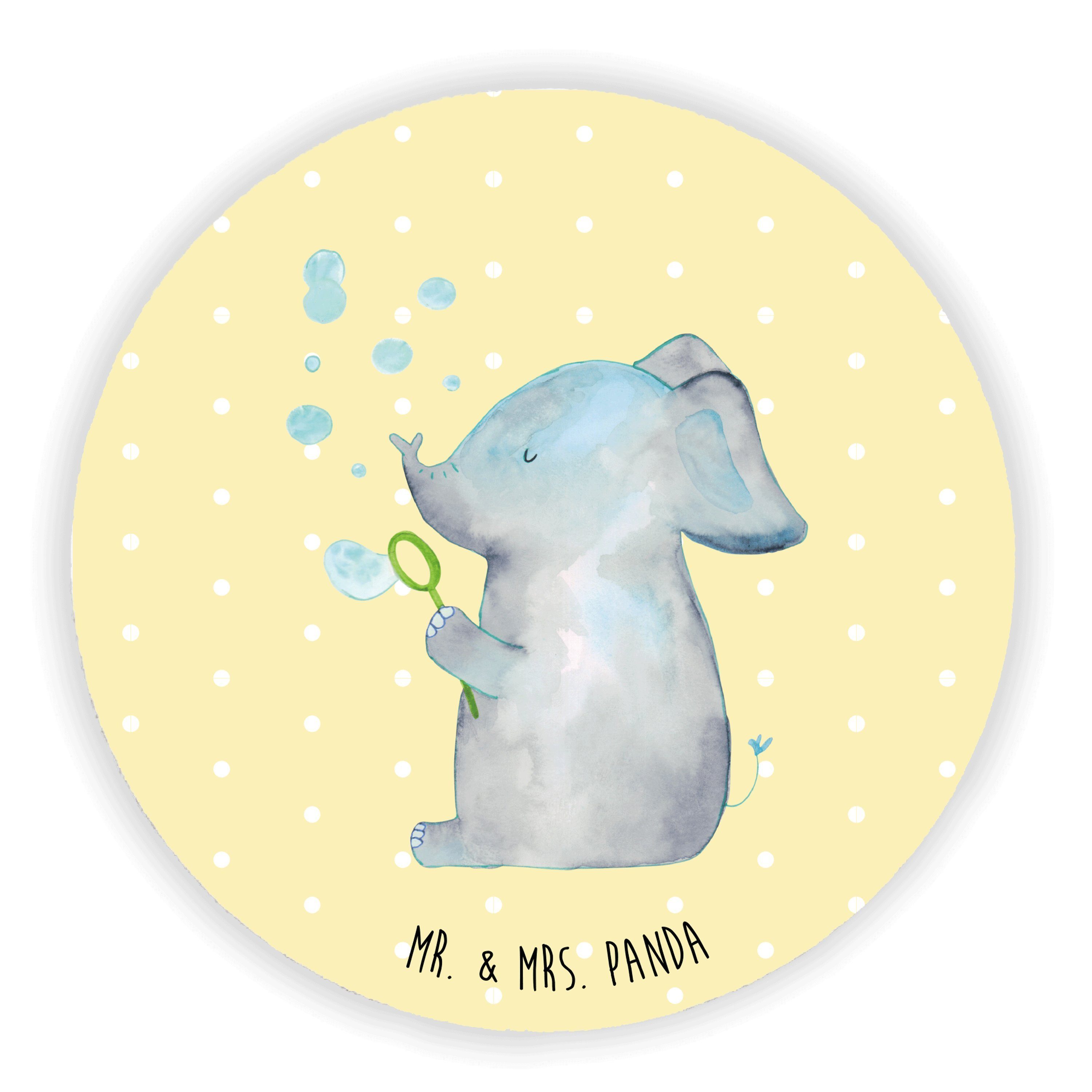 ᐅ Mr. & Mrs. Panda Elefant Seifenblasen Gelb Pastell