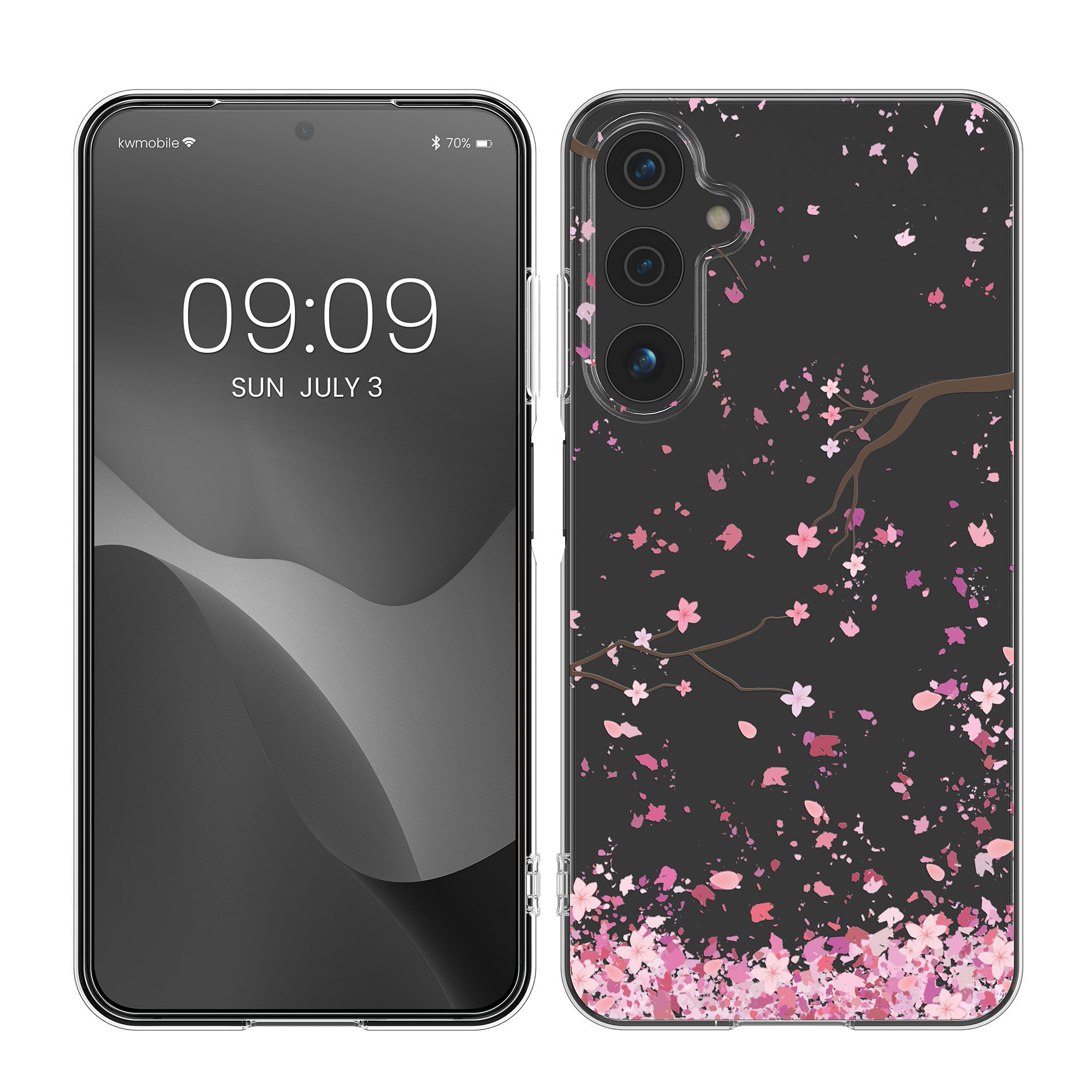 kwmobile Handyhülle Case für Samsung Galaxy A16 5G, Hülle Silikon transparent - Silikonhülle