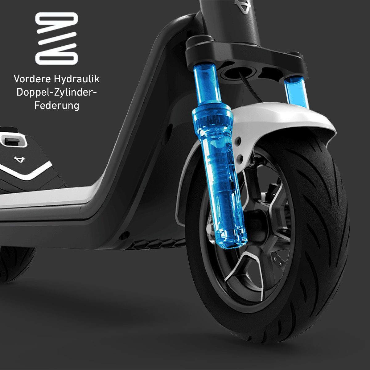 NIU E-Scooter KQi 300P, 20 km/h