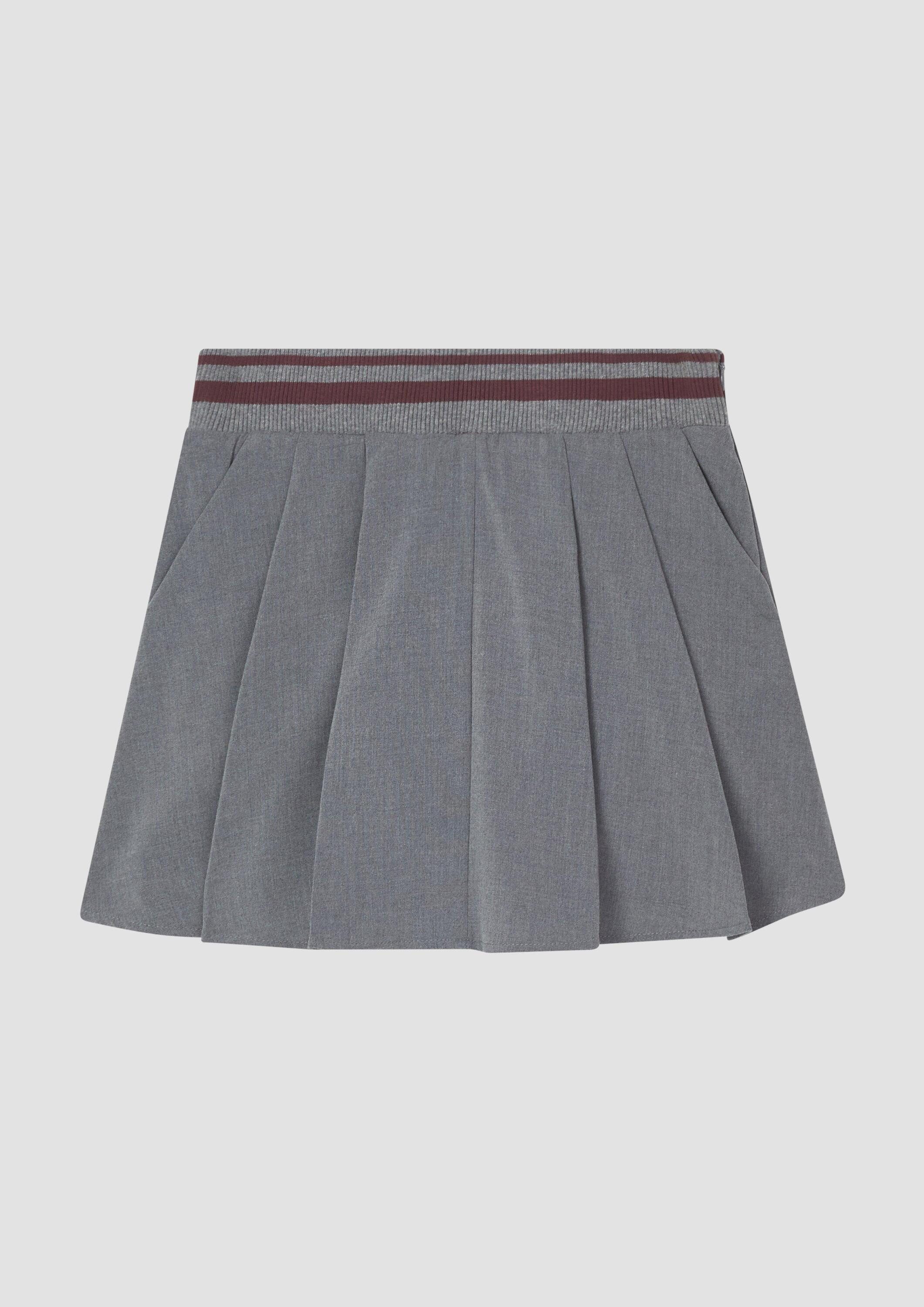 s.Oliver Minirock Rock Faltenrock mit Innenhose und Rippbund