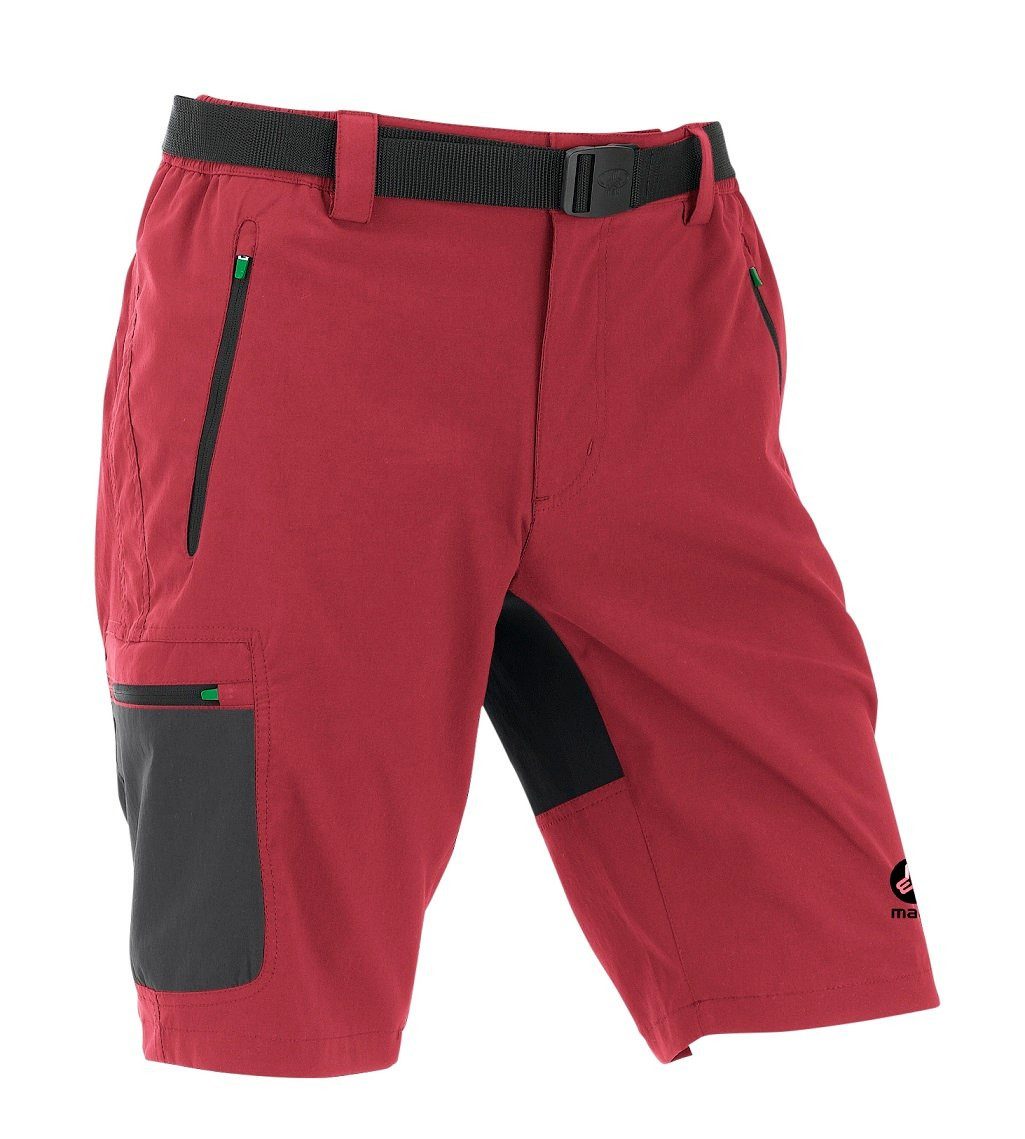 Maul Trekkinghose Doldenhorn II kurz rot Herren günstig online kaufen