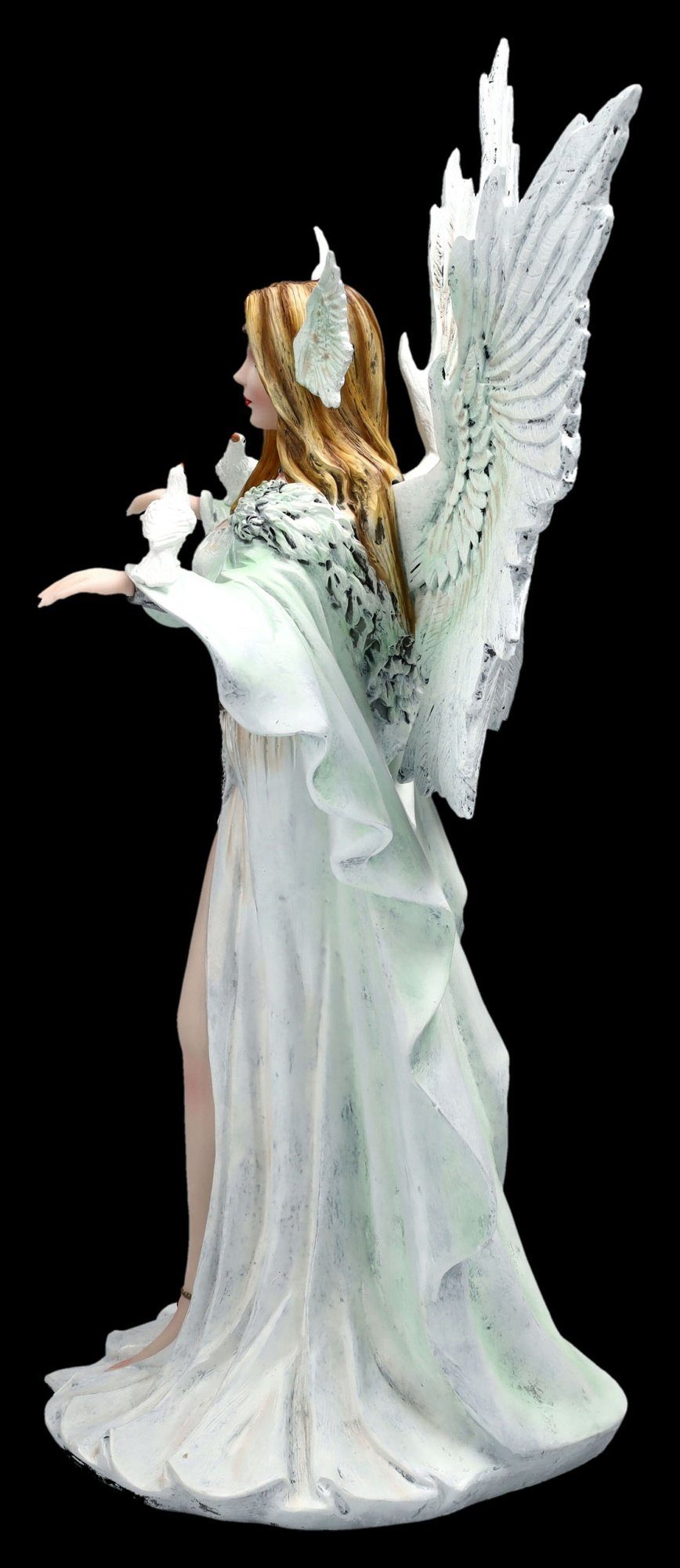 Figuren Shop GmbH Dekofigur Engel Figur - Welcome to Heaven - Fantasy Dekoration Dekofigur