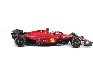 Bburago Modellauto F1 Ferrari SF-23, 2023 Sainz, Maßstab 1:18, originalgetreu