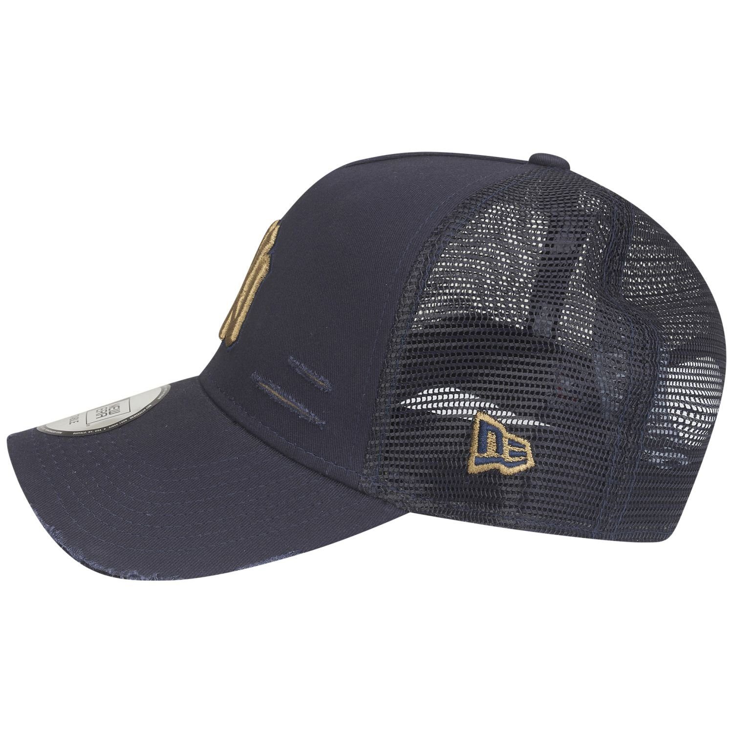 New Era Trucker Cap Trucker DISTRESSED New York Yankees