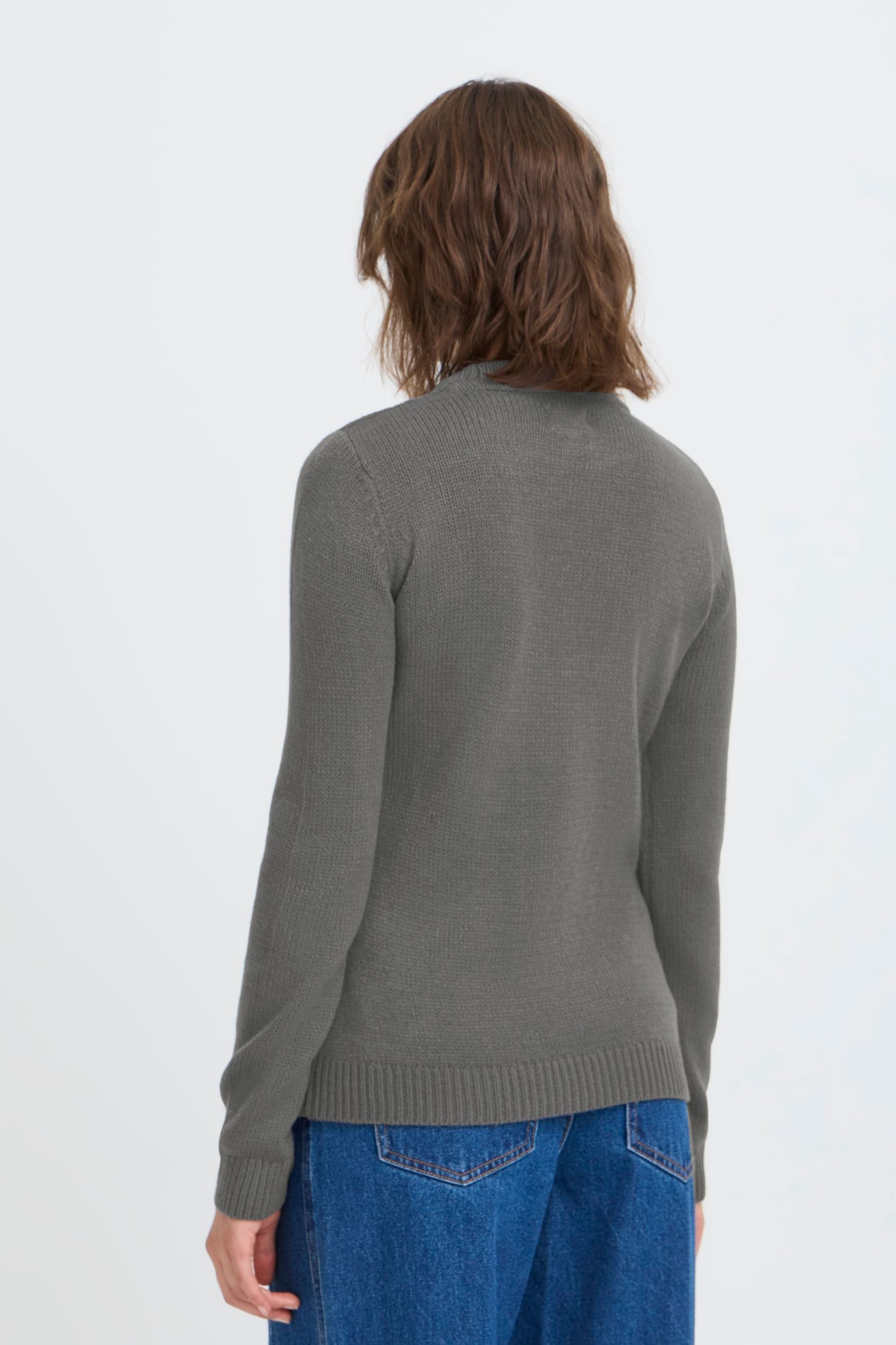 OXMO Strickpullover OXCarryone Modischer Strickpullover