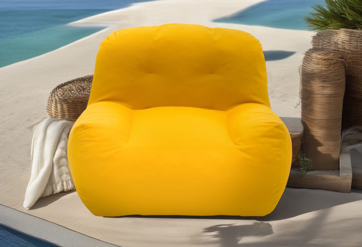 DOMO collection Sessel Synne, für drinnen und draußen, Balkon, Terrasse, Garten:, Outdoor-Sessel, passt sich deiner Körperform an