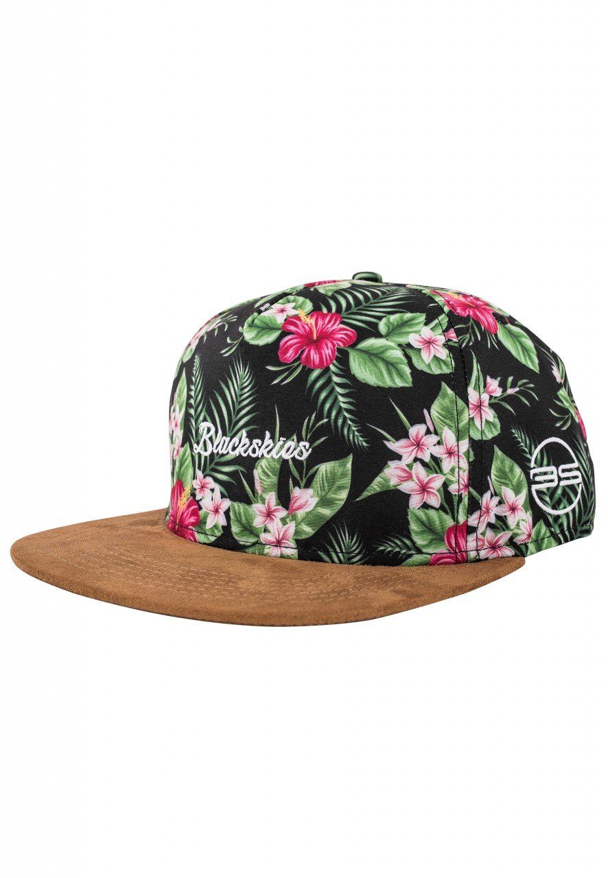 Blackskies Snapback Cap Floral Oahu Cap - Snapback Floral