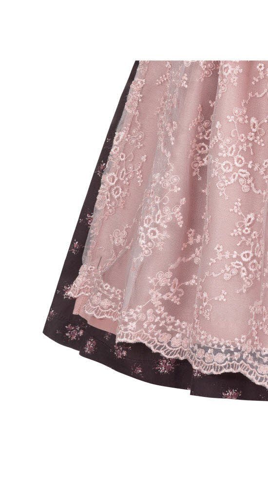 Kinderdirndl in Rosalie Nübler von Dirndl Nübler 3-teilig Bordeaux