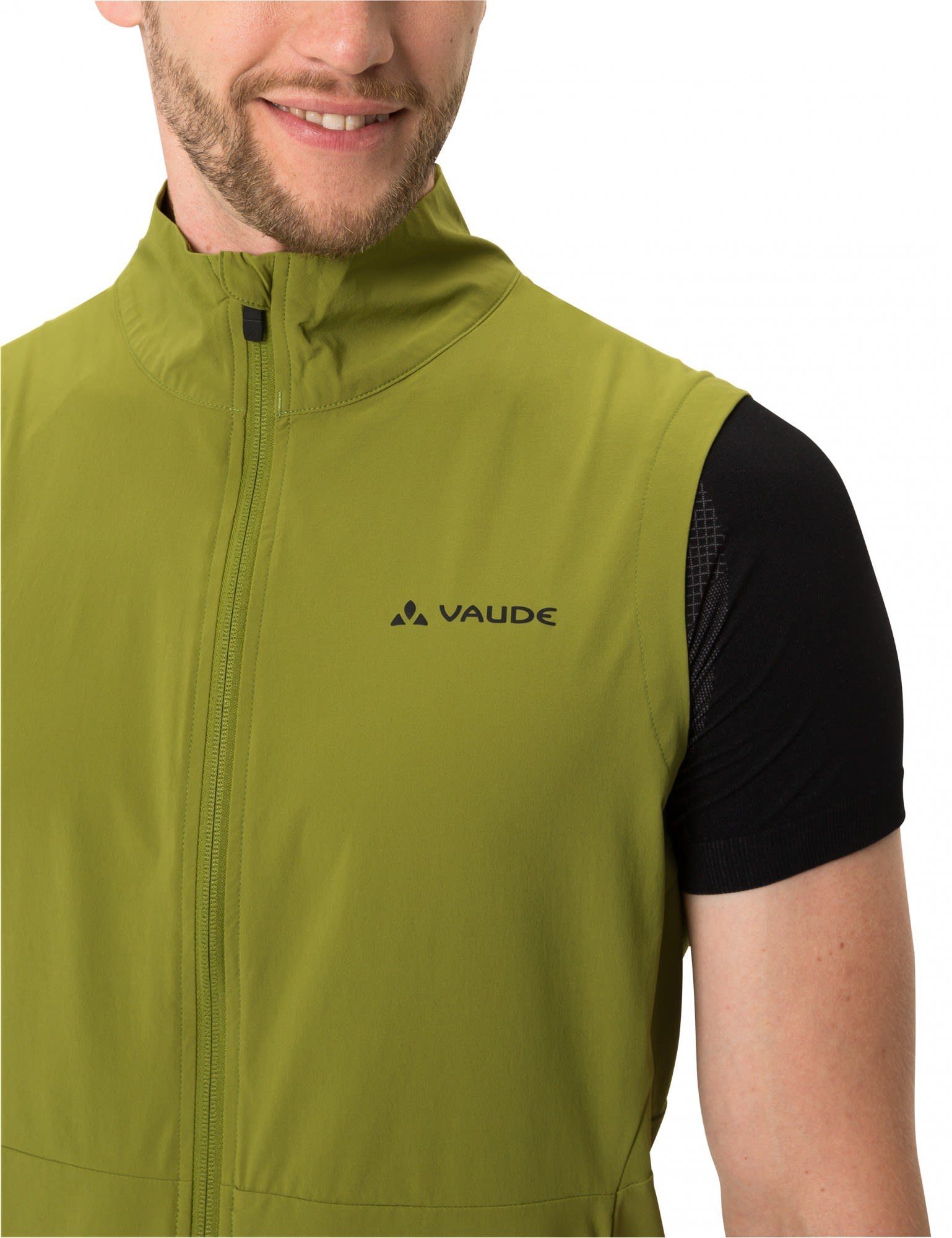 Yaras Vest Funktionsweste VAUDE Mens Herren Winddichte Vaude Weste Avocado