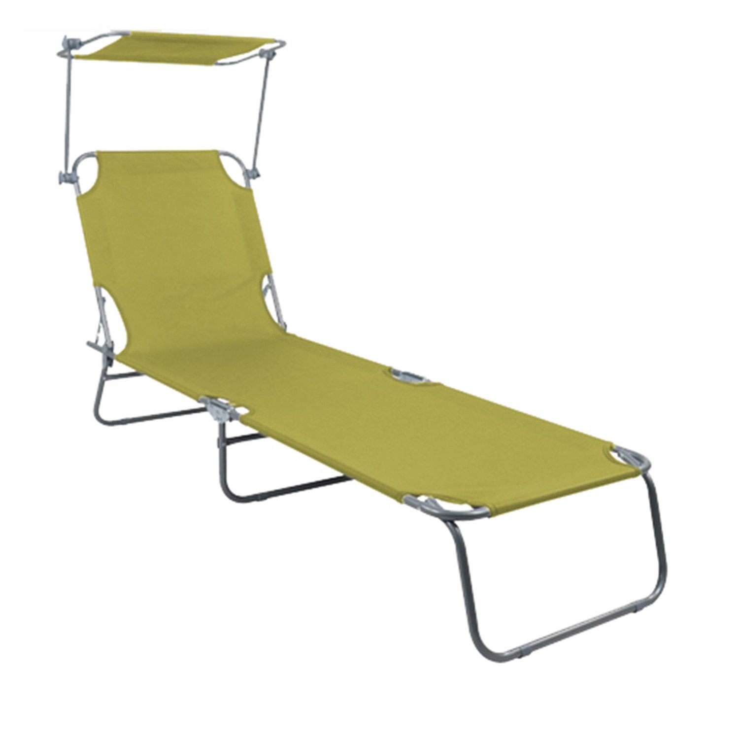 Mojawo Doppelliege 3-Bein Gartenliege Campingliege Lime günstig online kaufen