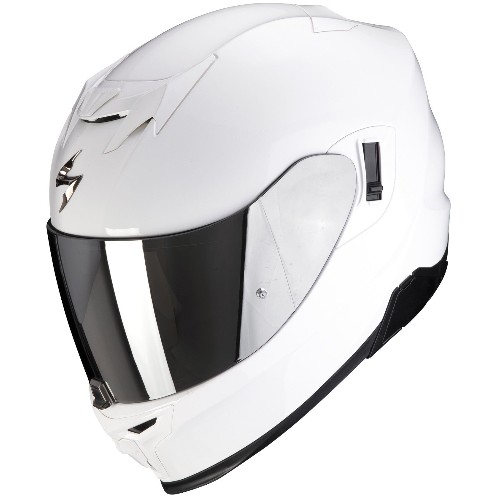 Motorradhelm Scorpion Exo-520 Evo Air Integralhelm Solid Weiss