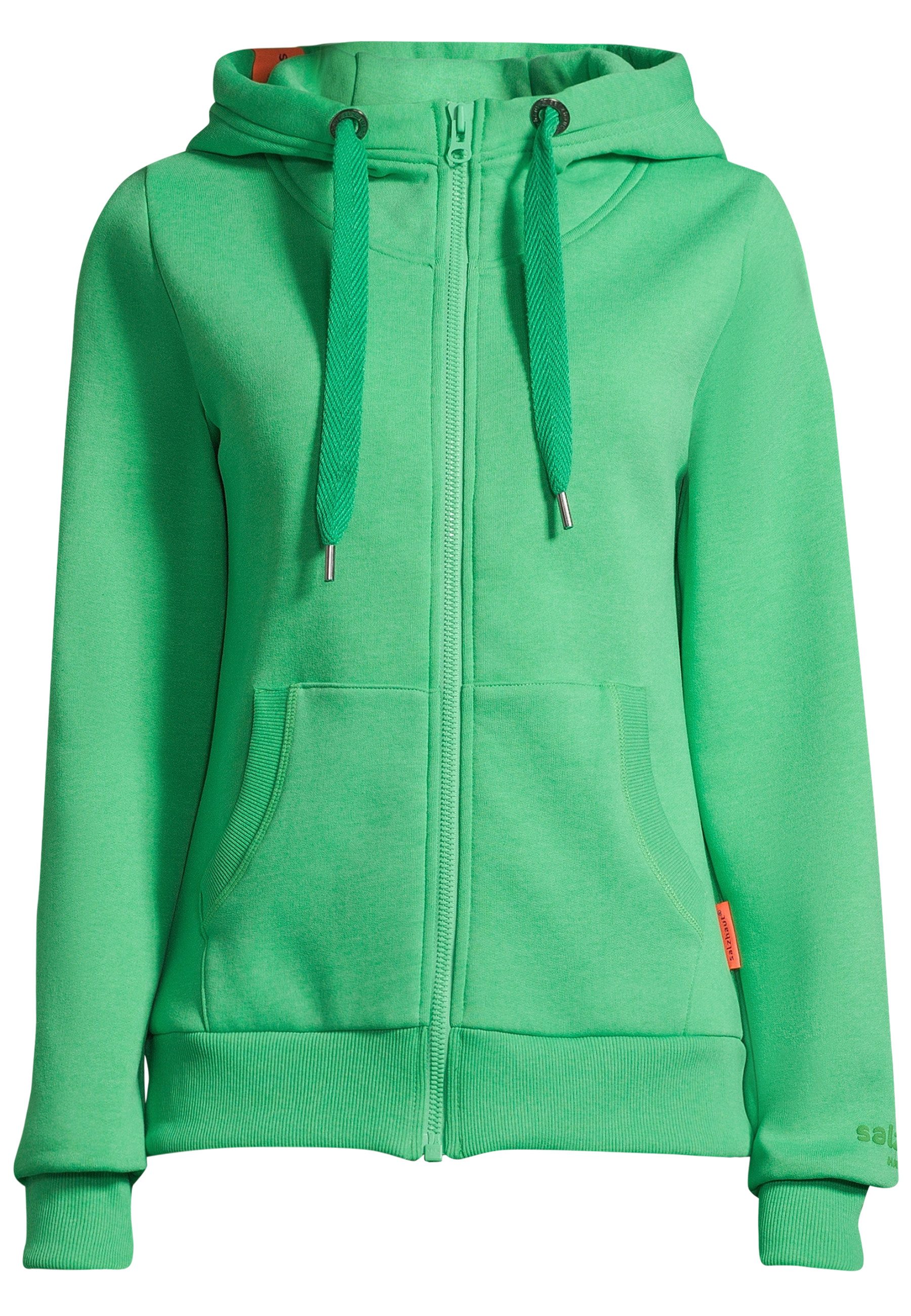 salzhaut Sweatjacke SÖÖTE Damen Tailliert weiche, günstig online kaufen