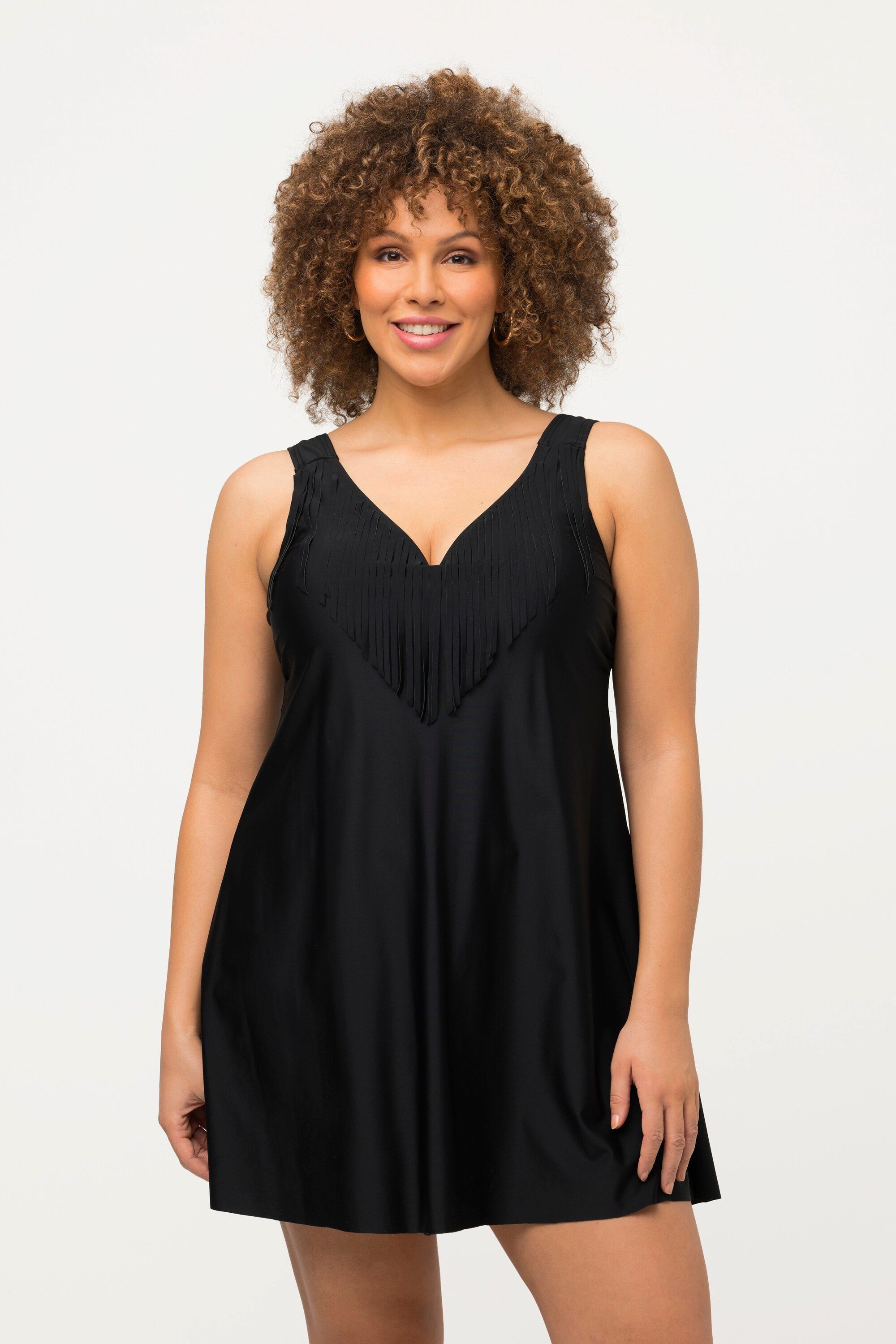 Bañador De Una Pieza Ulla Popken Alice Softline - Traje De Baño Para Mujer, Talla Grande, Color Deepsea, Fácil De Poner Y Lavar