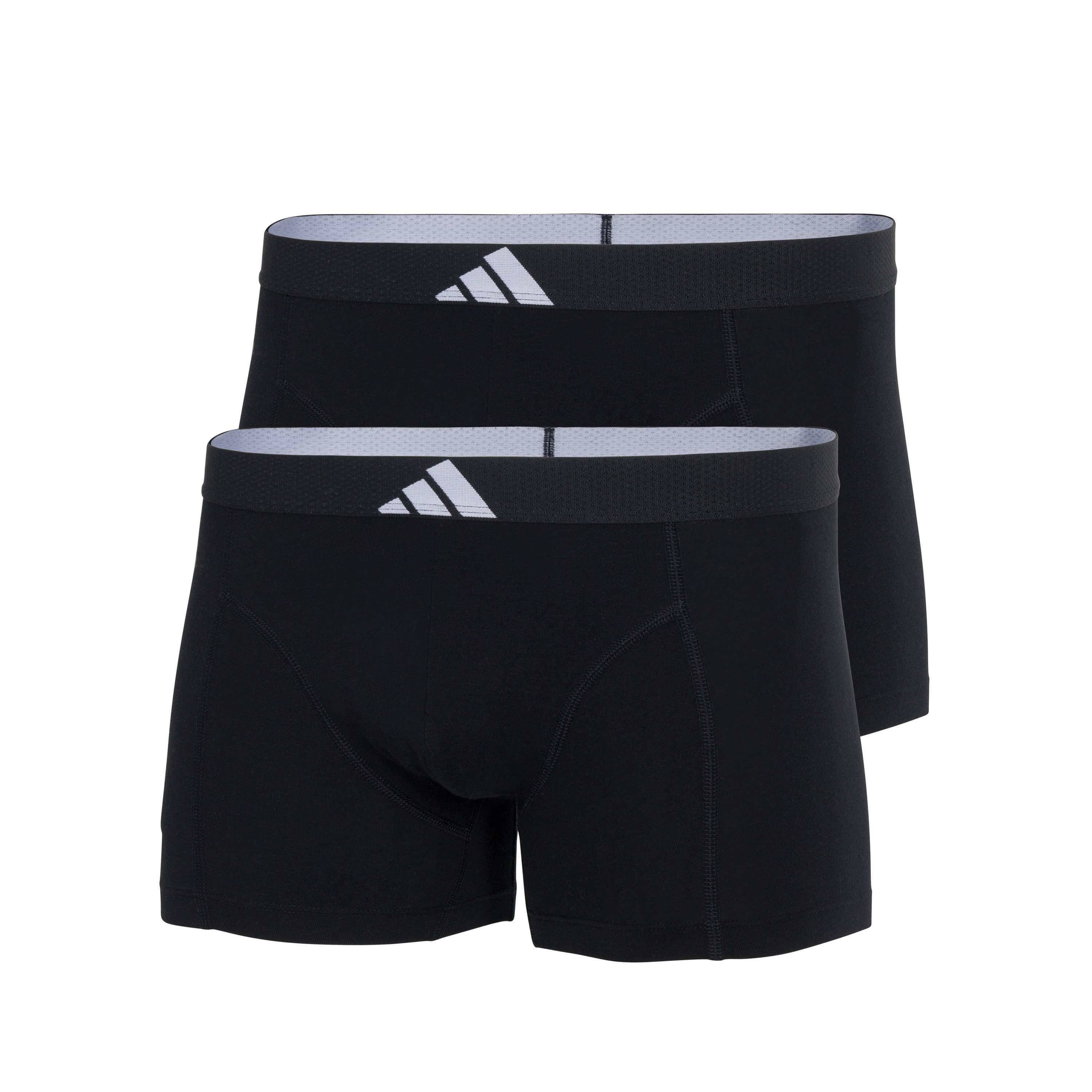 adidas Sportswear Trunk Active Flex Cotton Body (2er Pack) elastischer Logo-Bund, ohne Eingriff, sportliches Design